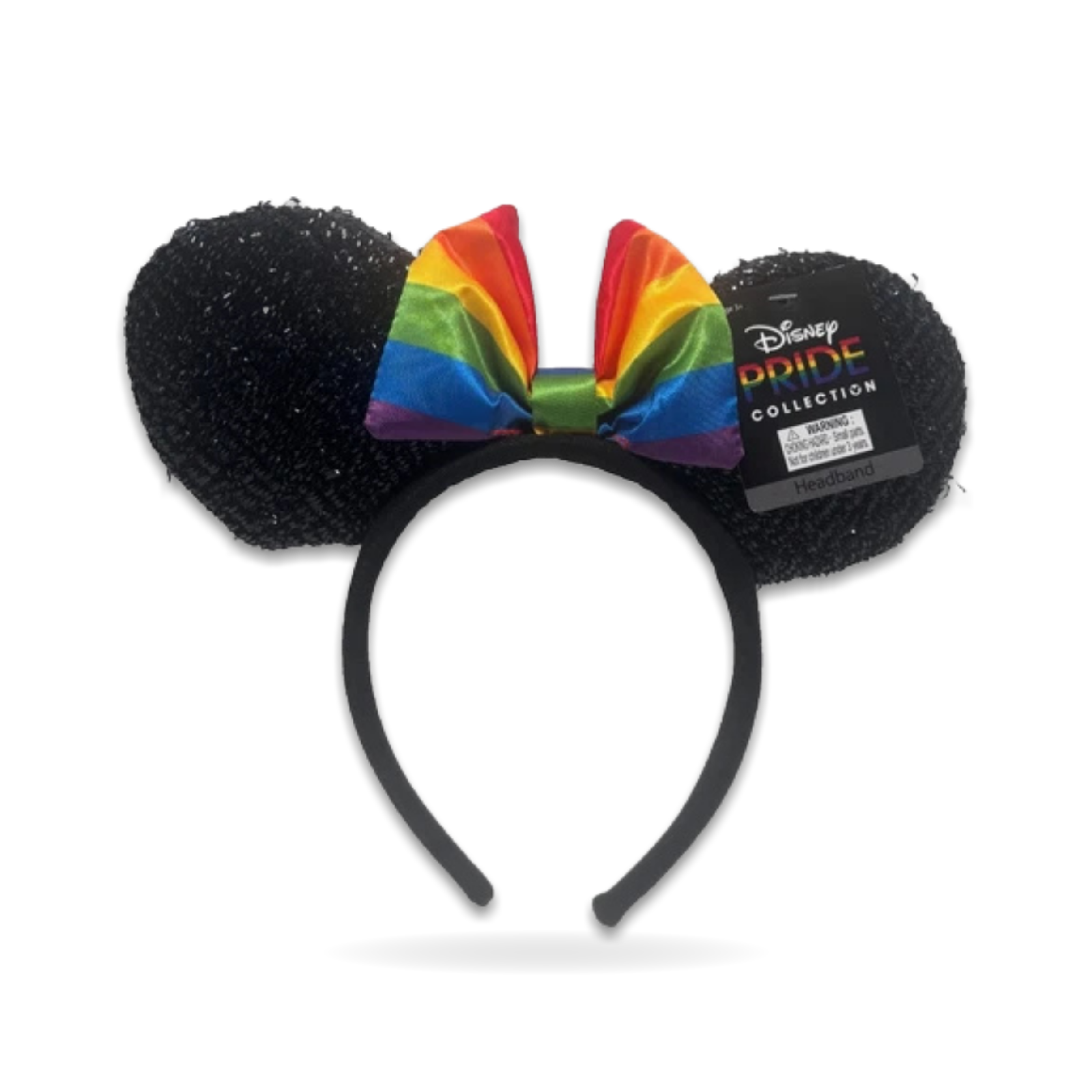 Minnie rainbow pride bow ears