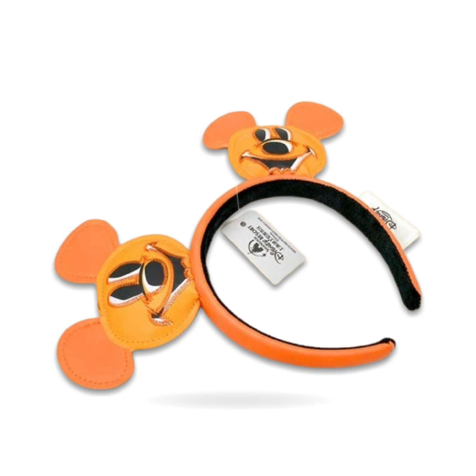 Mickey Mouse Halloween Jack-o'-Lantern Pumpkin Orange Ear Headwear
