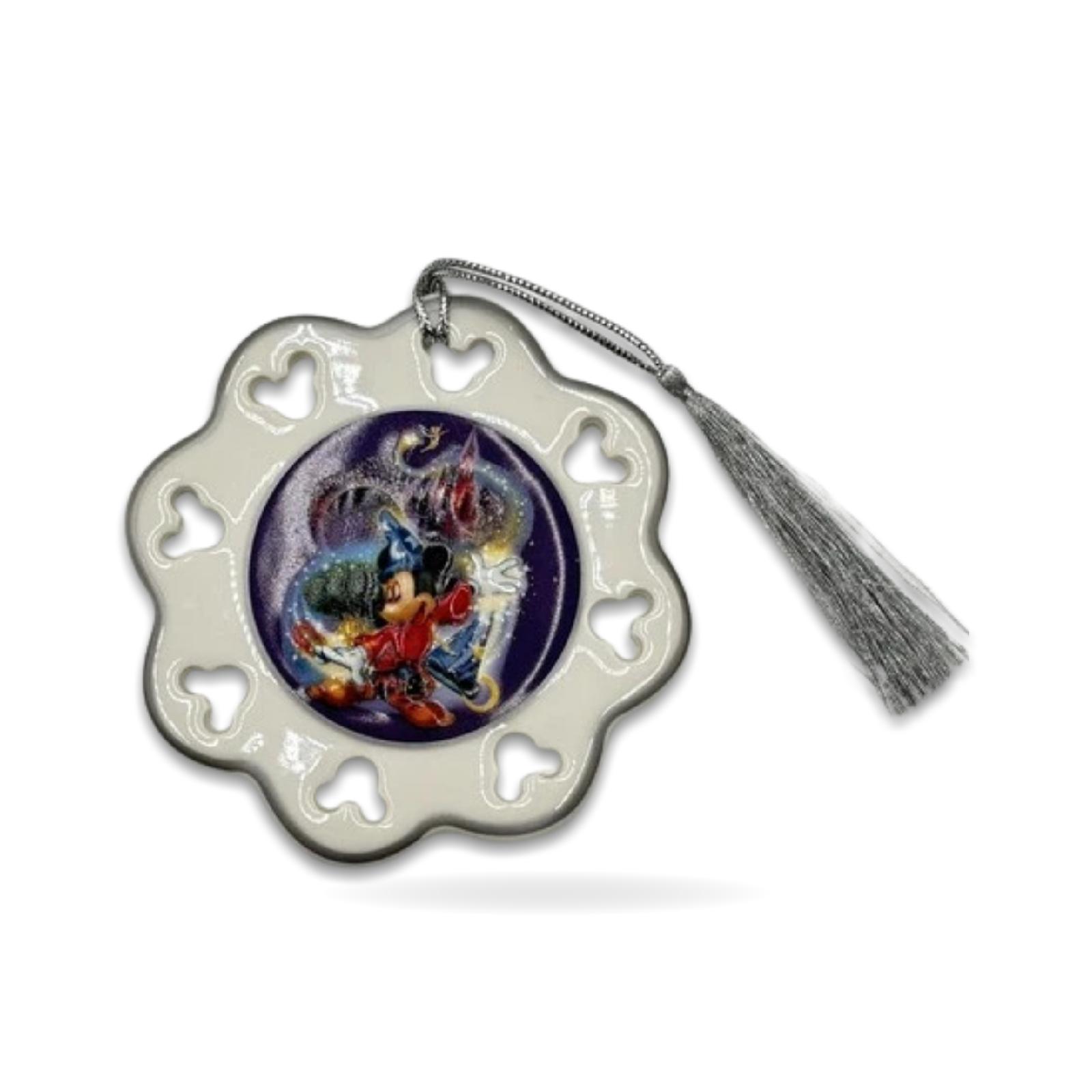 Four One World Sorcerer Mickey Fantasia Seasonal Ornament