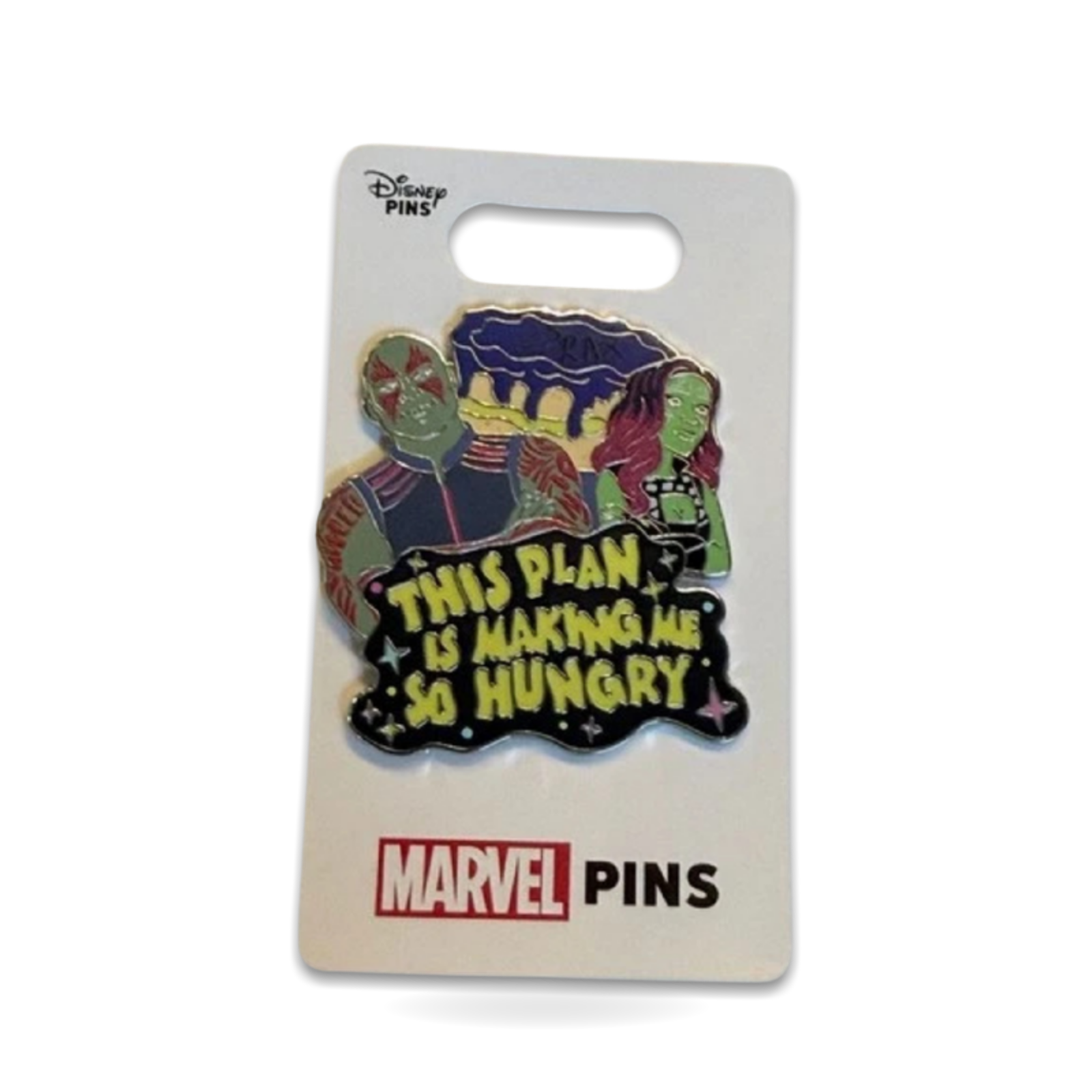 Marvel Guardians Of the Galaxy Drax And Gamora Trading Pin