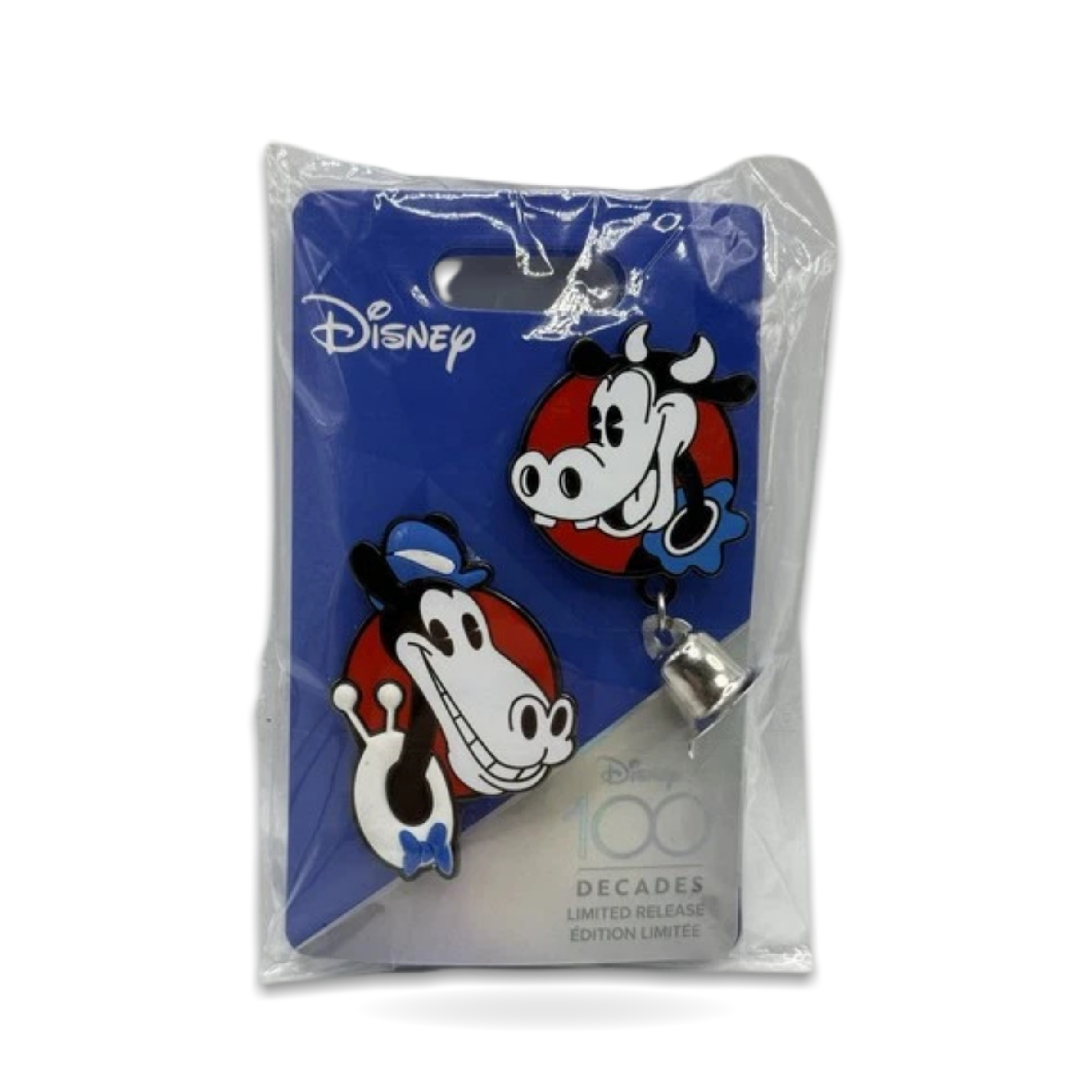 Decades 100 Years Clarabelle Cow Horace Horsecollar Limited Release Trading Pin