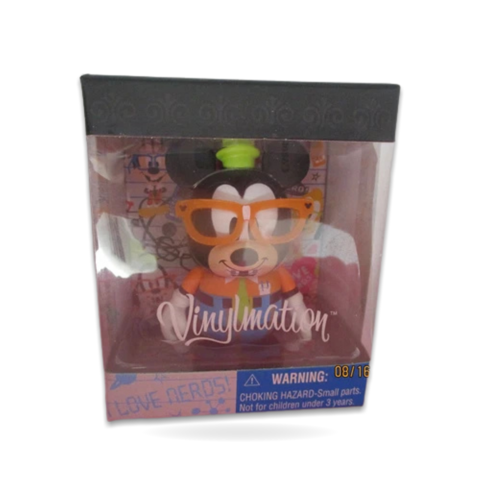 Goofy with Glasses Theme Park Merchandise Vinylmation Nerds