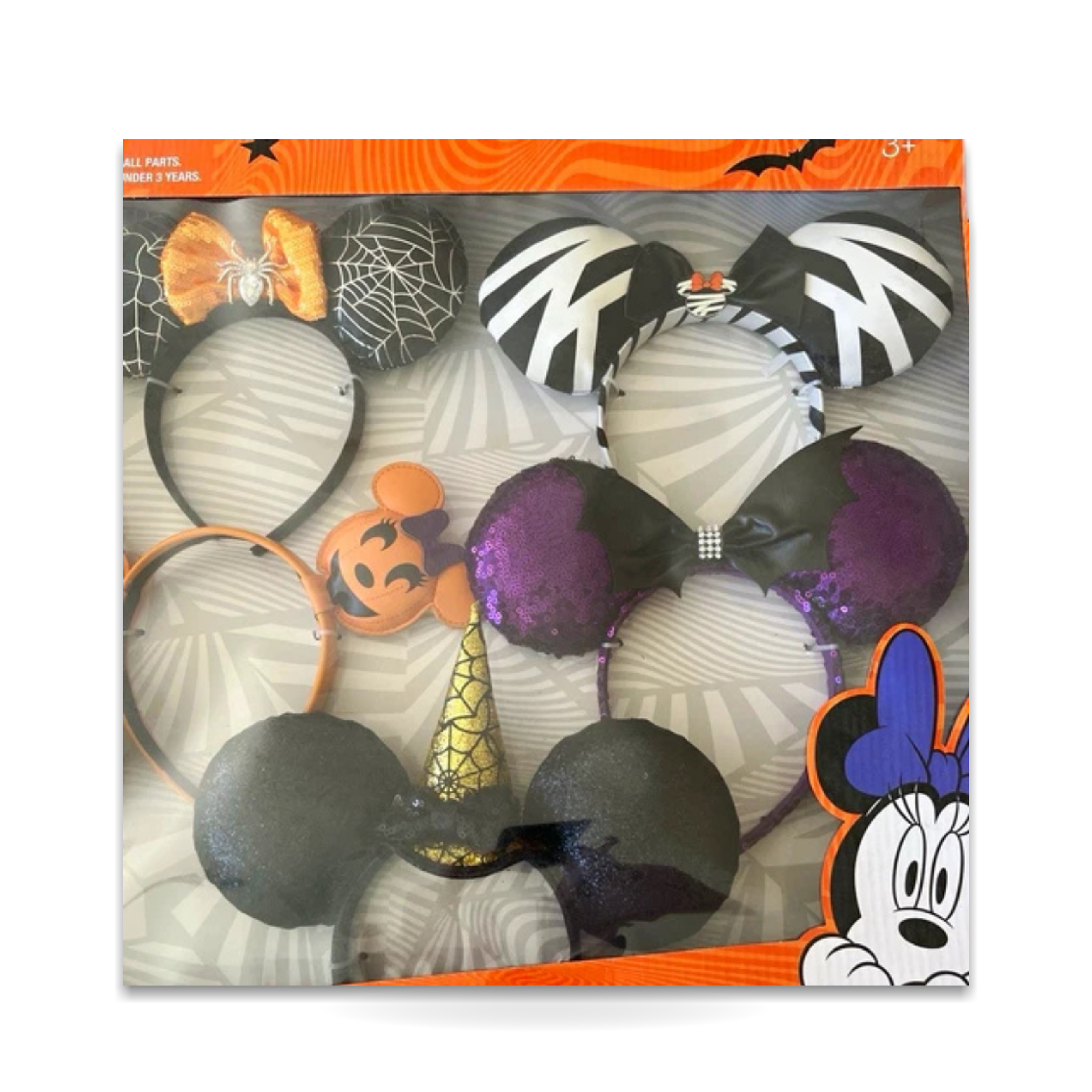 Special Edition 5pc Deluxe Set Minnie Mouse Halloween Sam's Club Ear Headwear