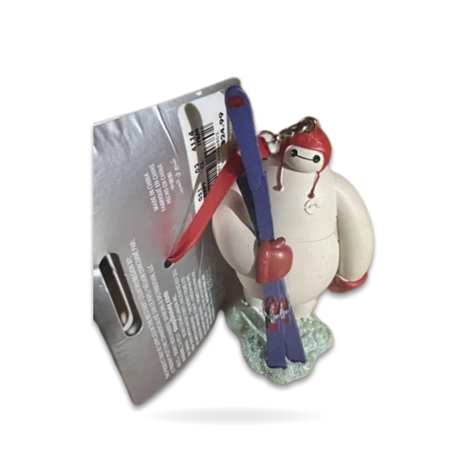 Baymax with Skis Christmas Sketchbook Seasonal Ornament