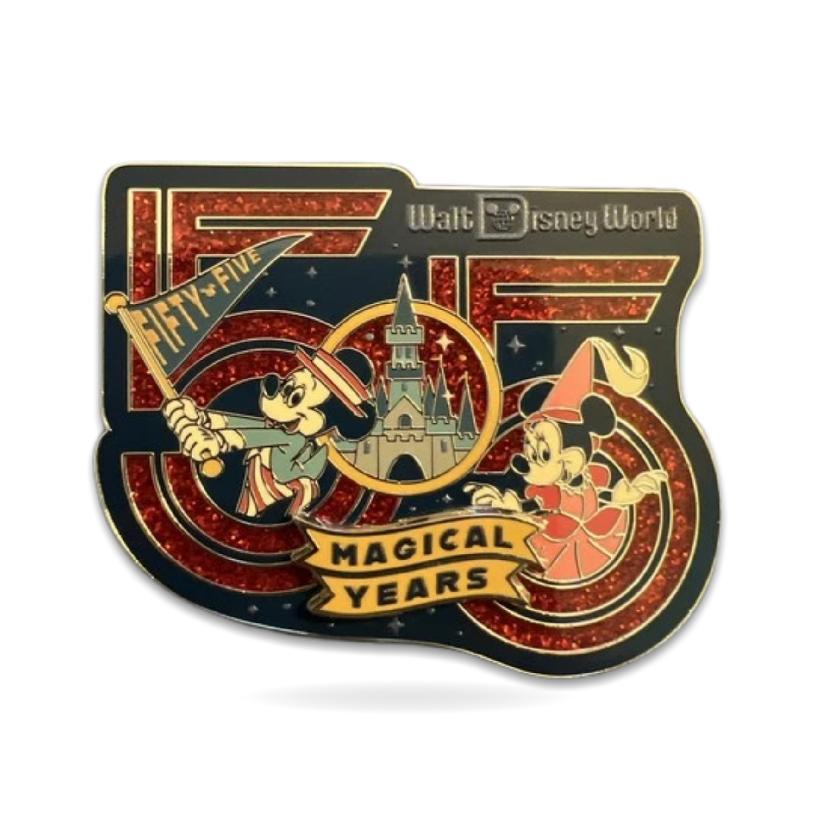 55th Anniversary Mickey Minnie Limited Edition 5000 Trading Pin