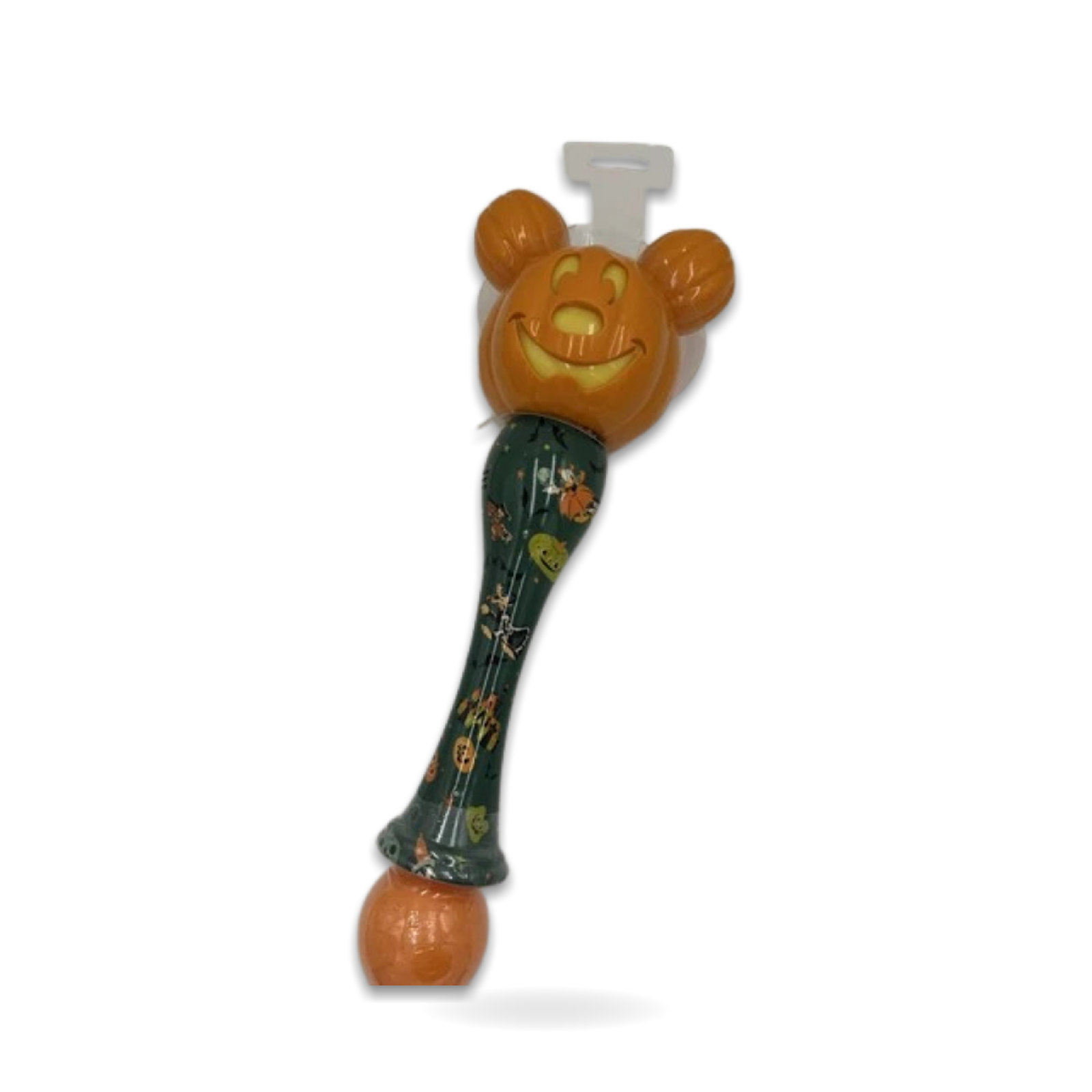 Jack-o'-Lantern Halloween Light-Up Bubble Wand Mickey Pumpkin