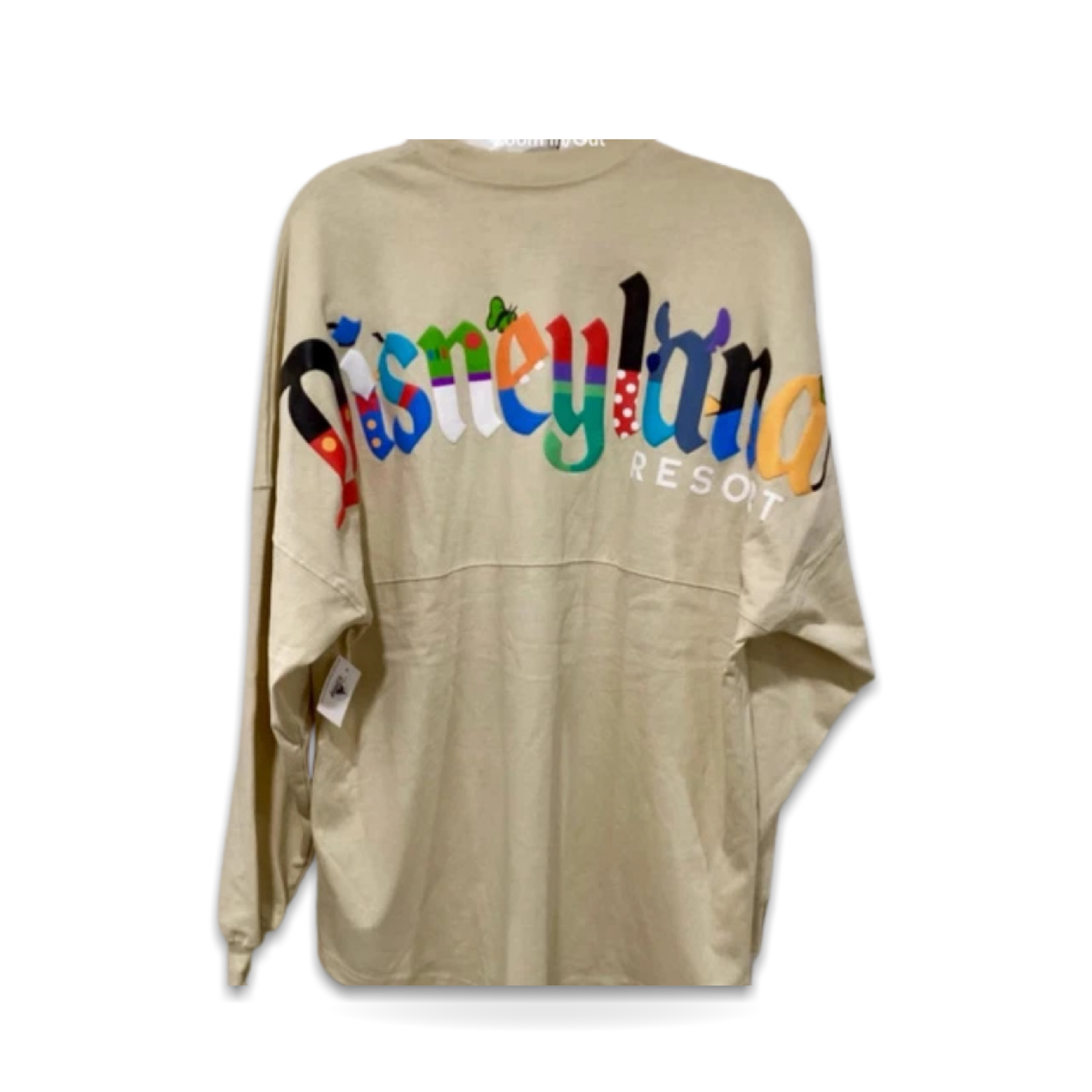 Character Letters Puffy Md Unsx Spirit Jersey