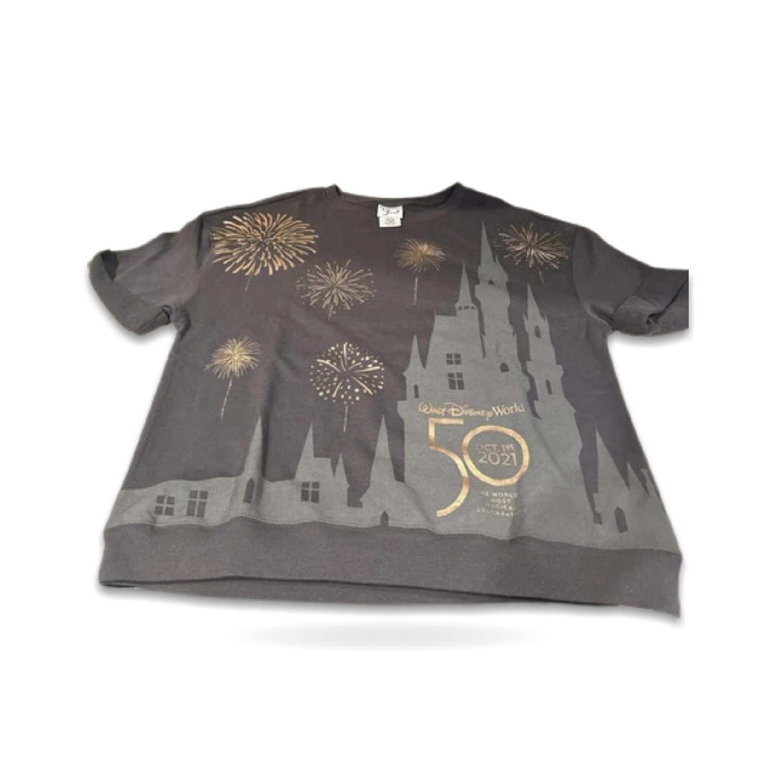 Anniversary October 1st Castle Fireworks Shirt Adult 2021 50th