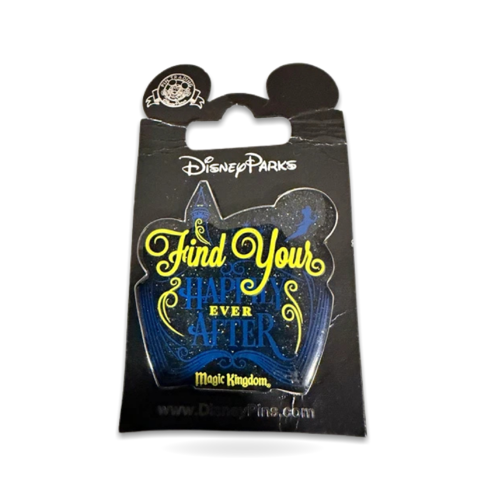 Find Your Happily Kingdom Fireworks Castle Trading Pin