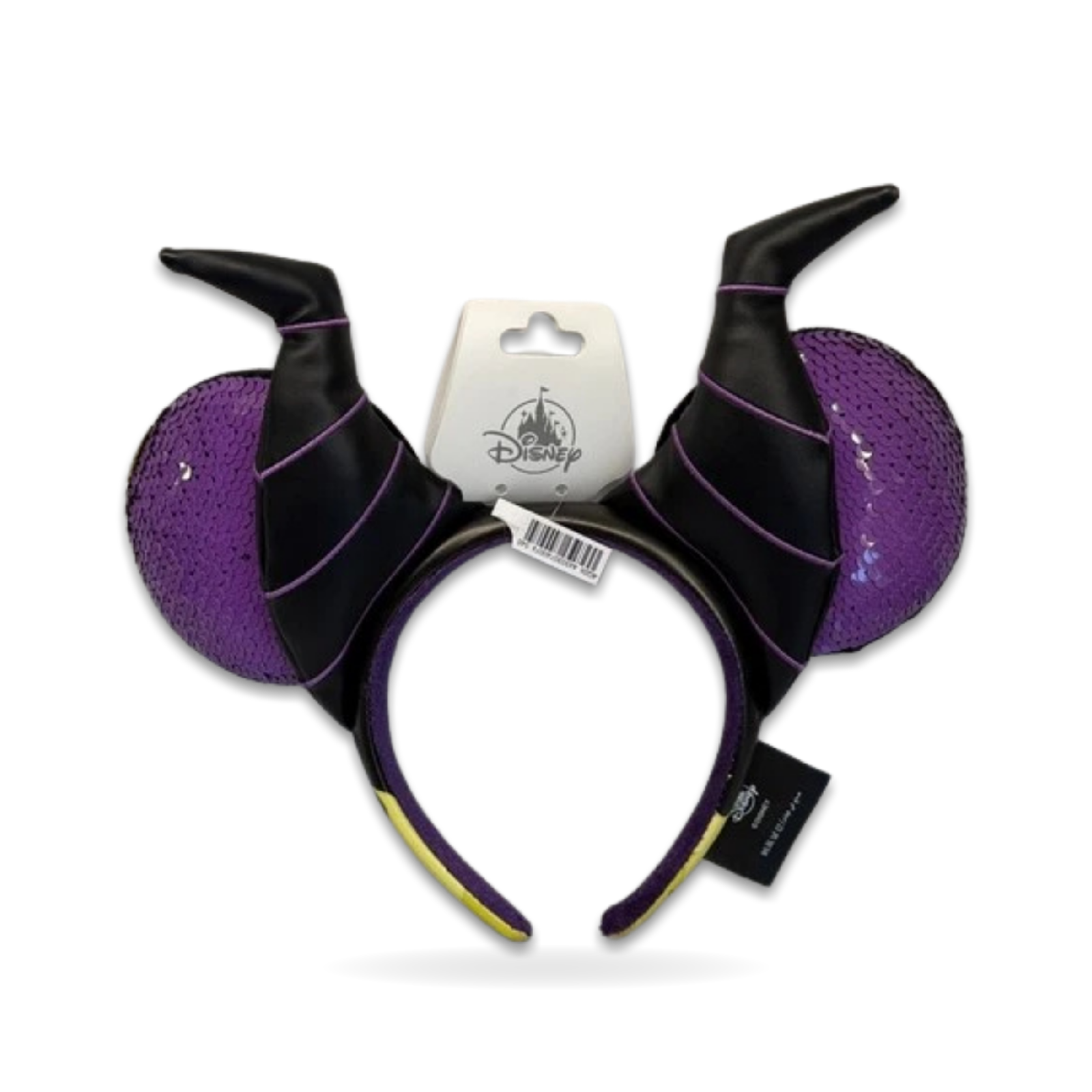 Maleficent Color Change Sequins Mickey Ear Headwear