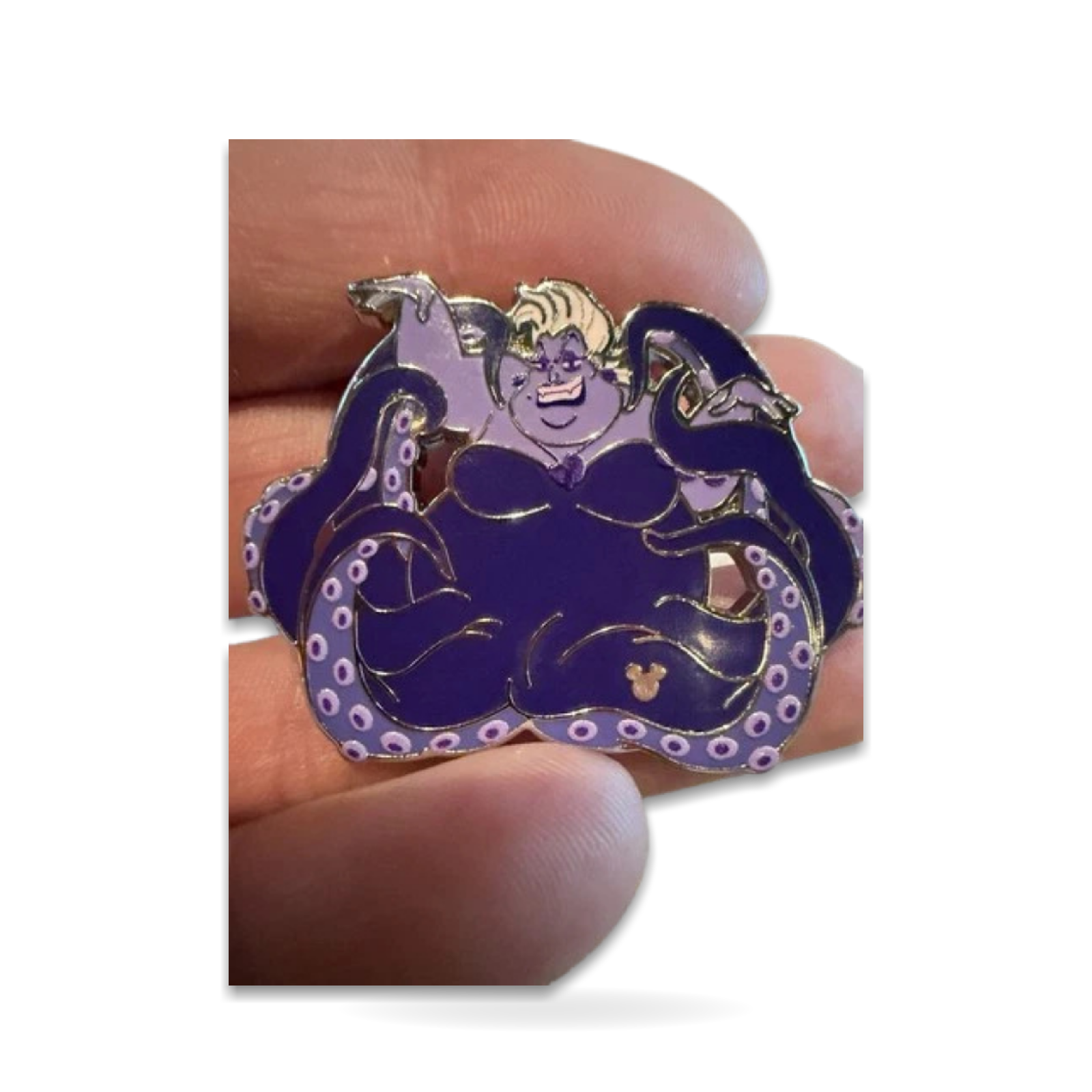 Hidden Mickey Ursula Color Story Wave Trading Pin