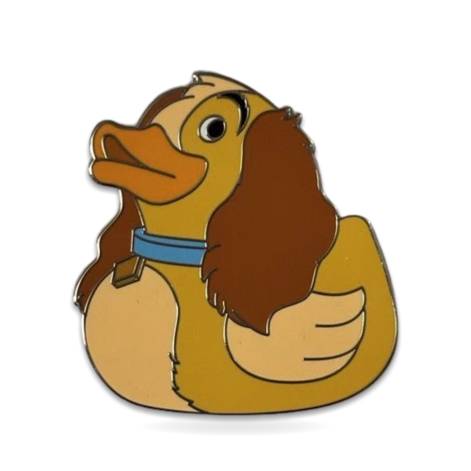 Ducks Of Series Lady Dog Trading Pin