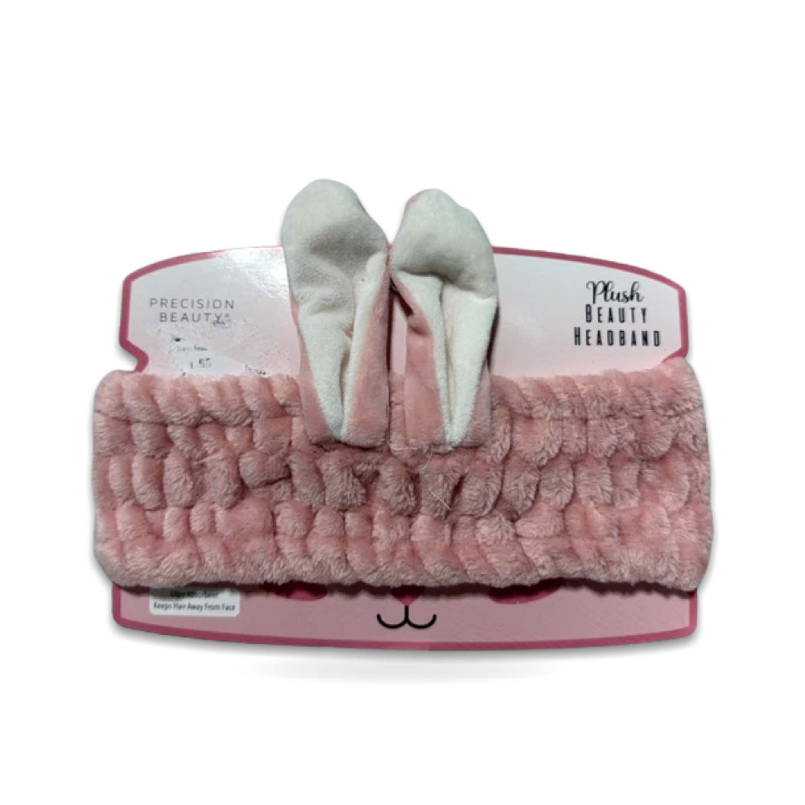 Precision Beauty Plush Pink Bunny Ears T-002 Ear Headwear