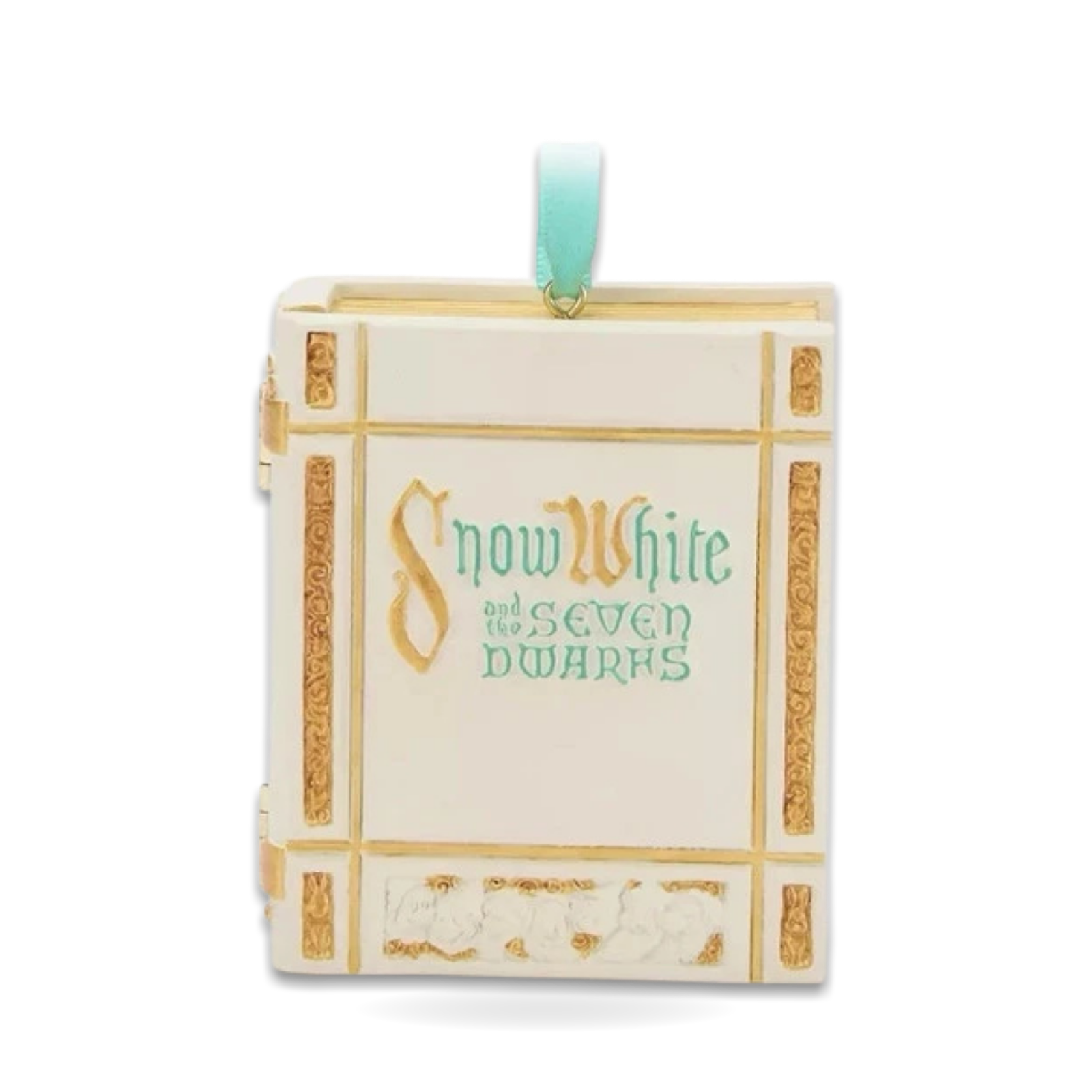 Snow White Dwarfs Book Musical Sketchbook Seasonal Ornament