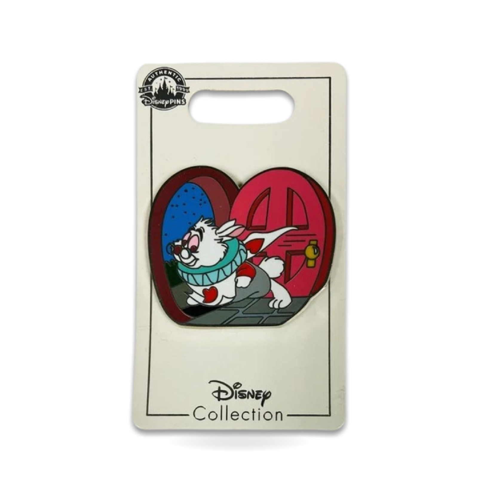 Alice in Wonderland Out the Door Trading Pin