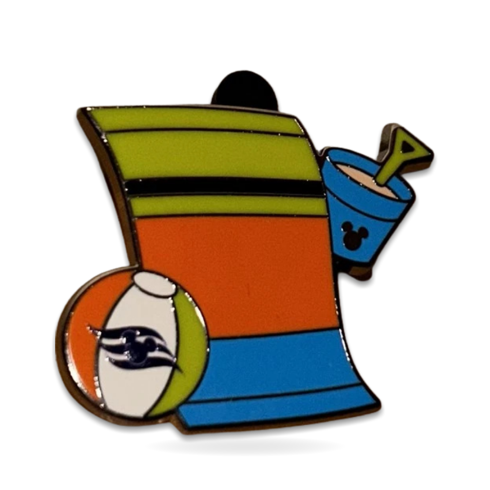 Cruise Line Hidden Mickey Cast Goofy Trading Pin