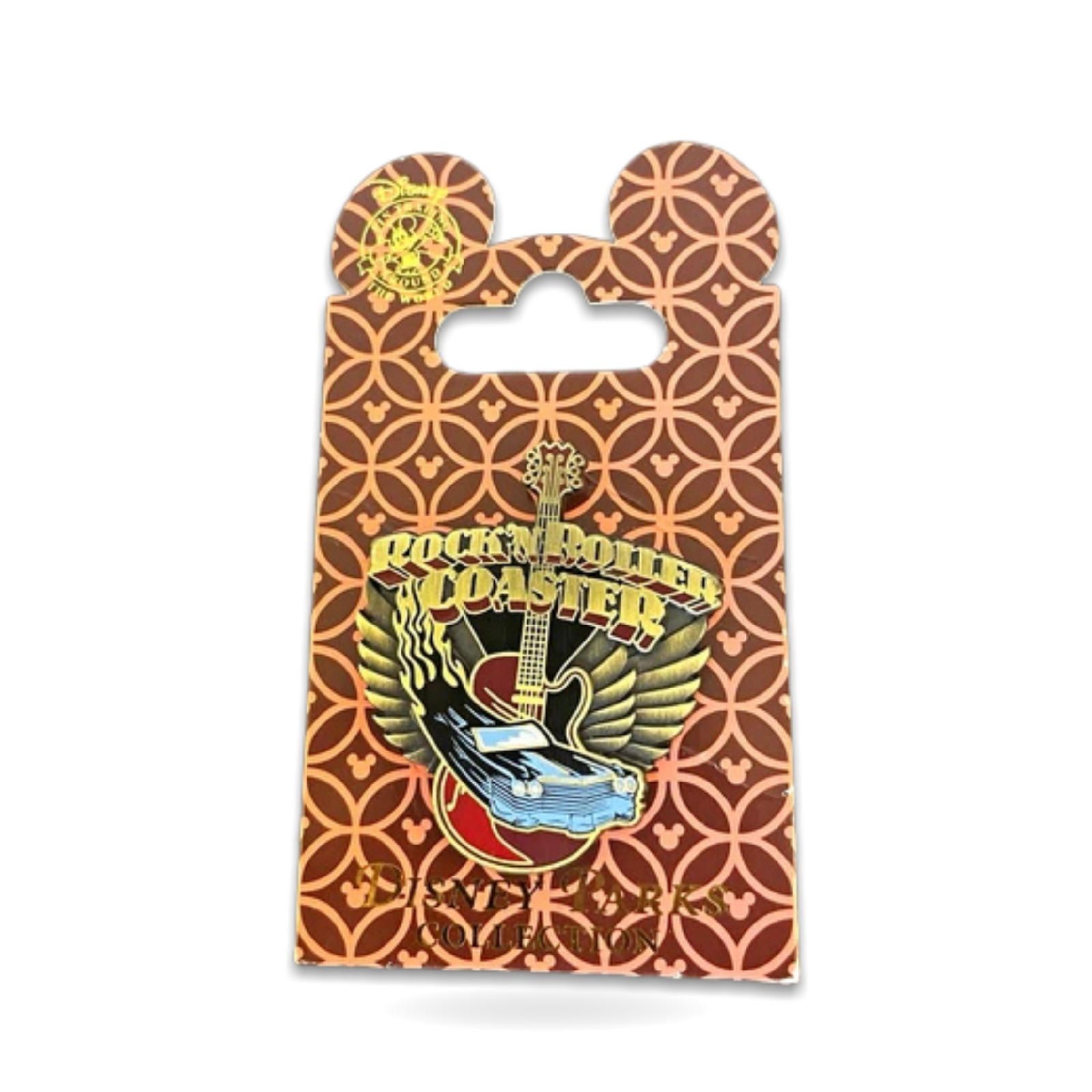 Rock 'n' Roller Silver Single Franchise Trading Pin