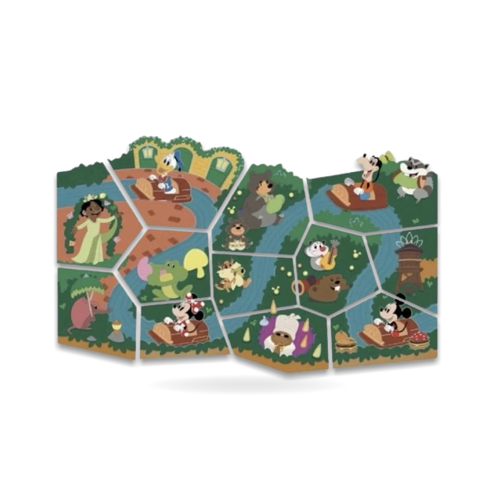 Tiana's Bayou Map Puzzle Mystery Puzzle *Complete* - 2026