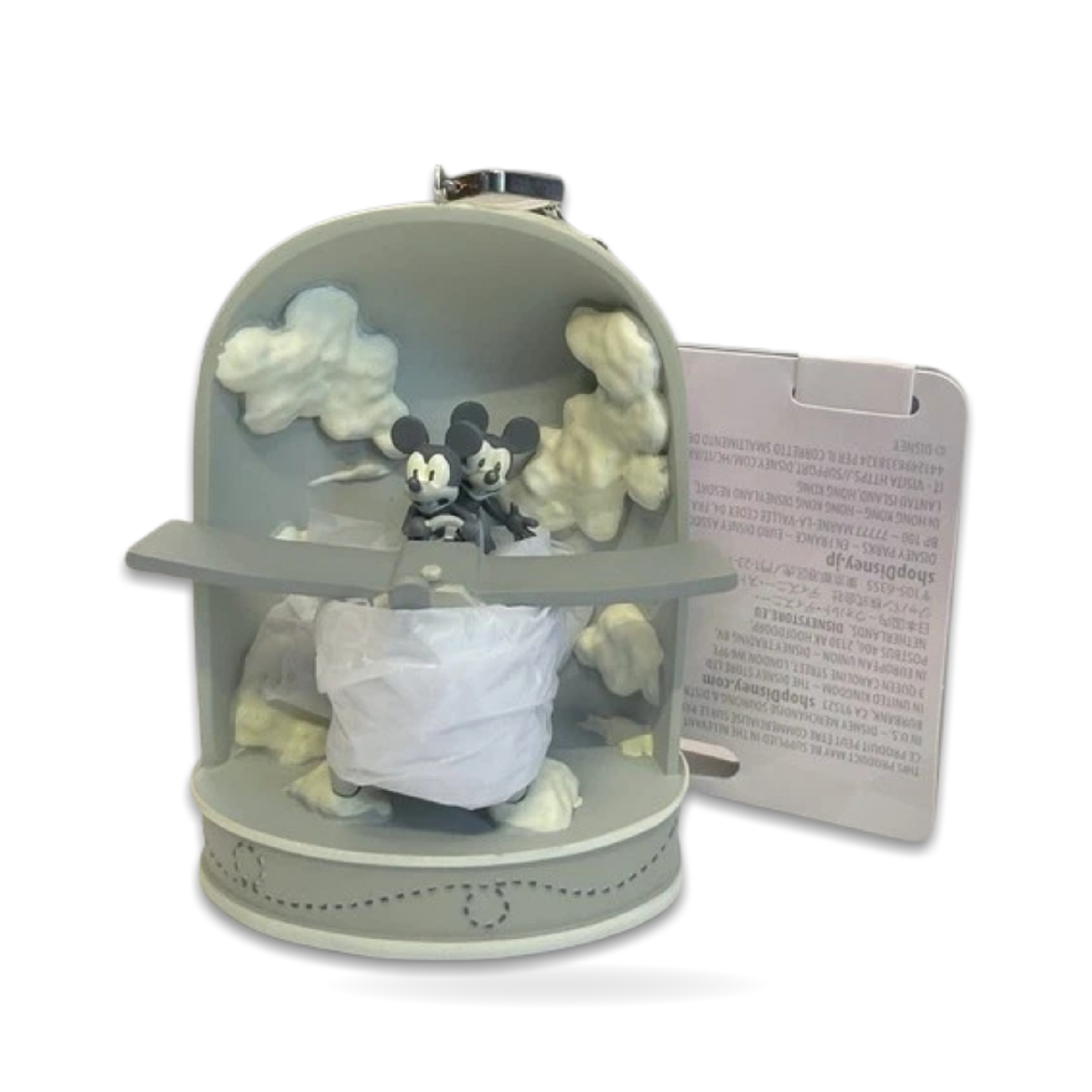 100 Years Plane Crazy Mickey Minnie Seasonal Ornament