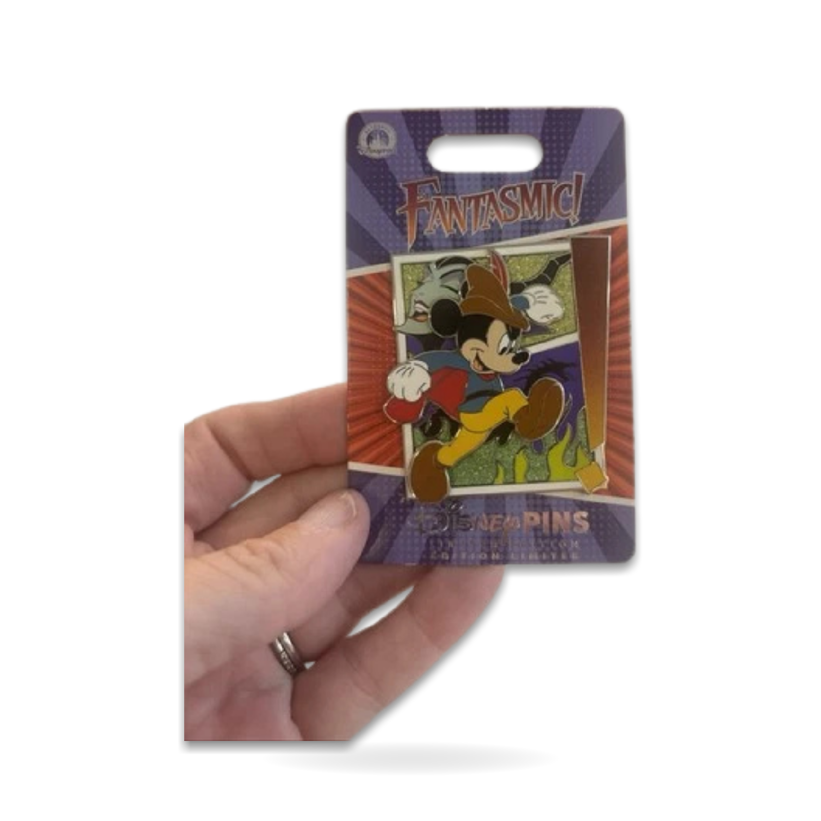 Sold Out Quarterly Mickey Mouse Maleficent Trading Pin