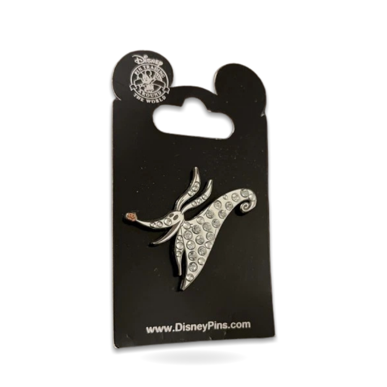 Original Zero the Nightmare Before Christmas Jeweled Trading Pin
