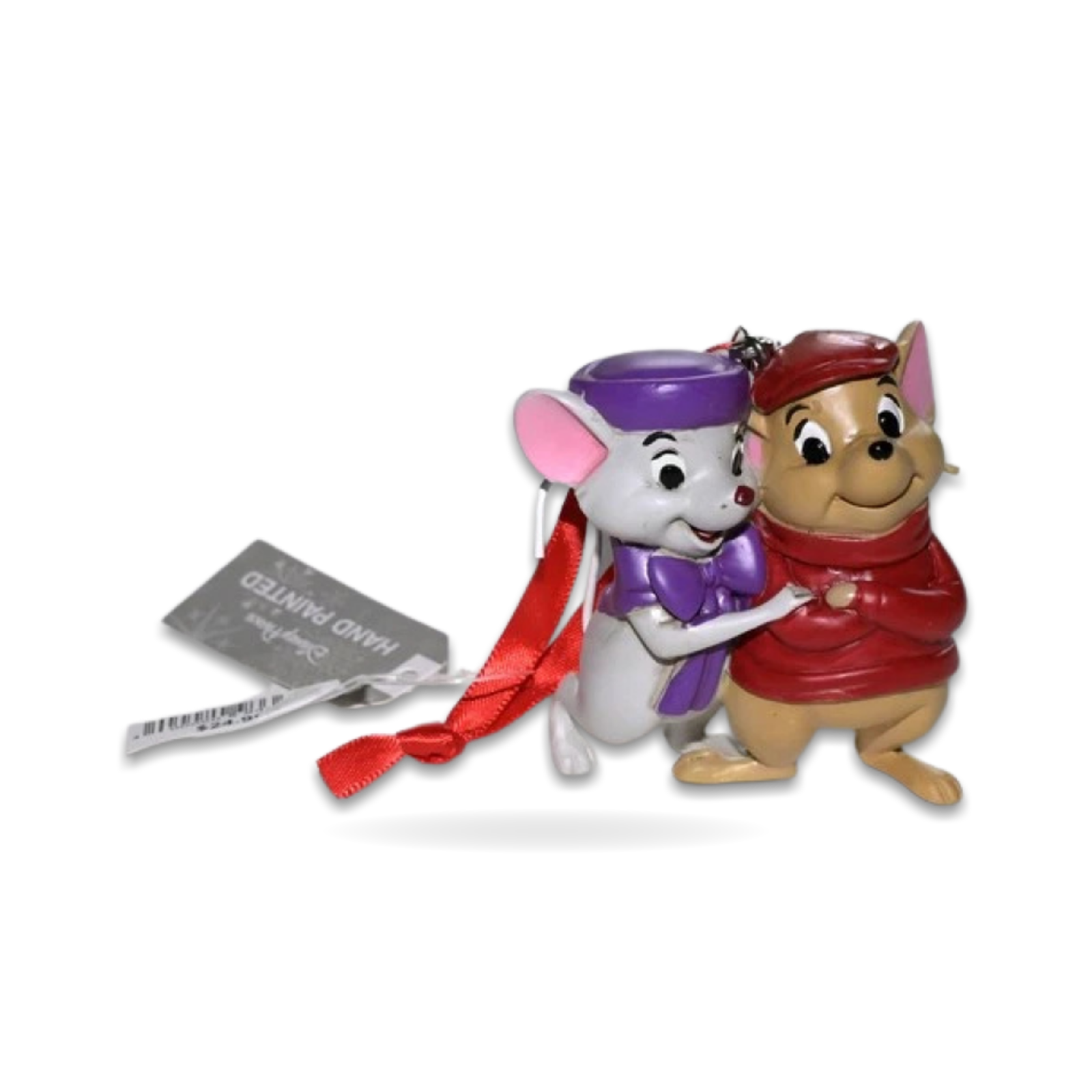 the Rescuers Bernard Bianca Figural Christmas Seasonal Ornament