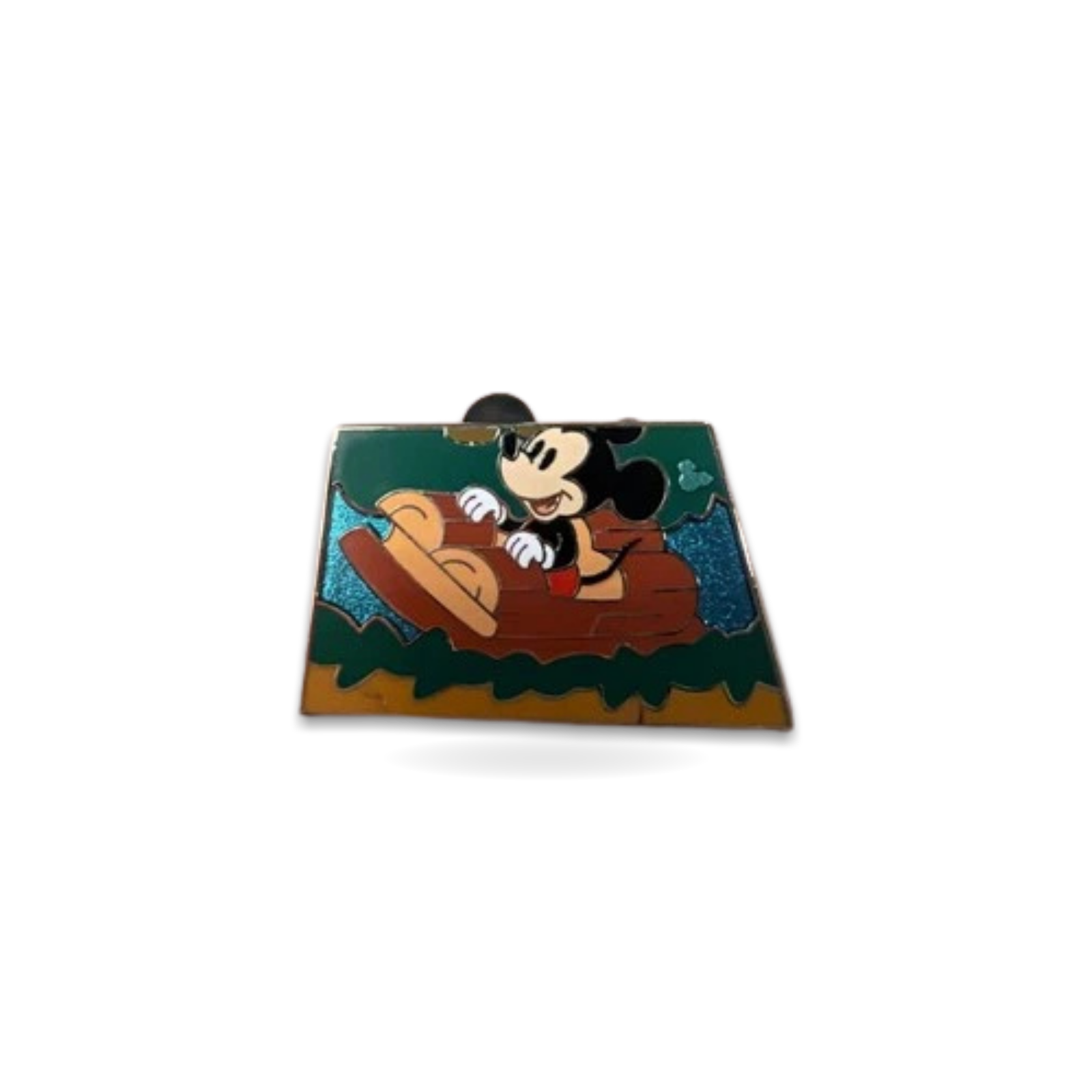 Tiana's Bayou Adventure Attraction Map Puzzle Mickey Only Trading Pin