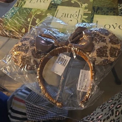 Giraffe Animal Print Limited Edition Minnie Ear Headwear