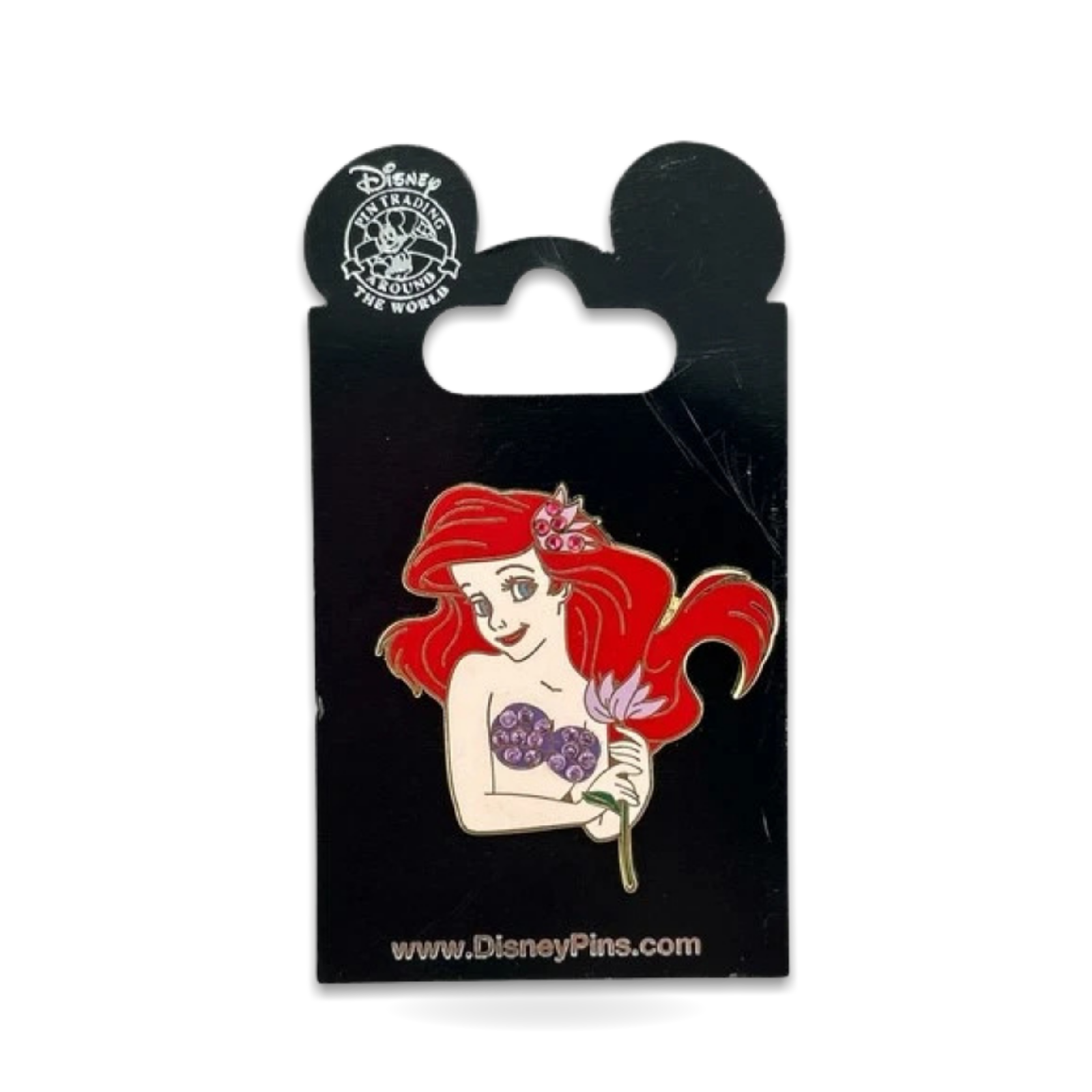 Jeweled Princesses Mermaid Ariel Trading Pin