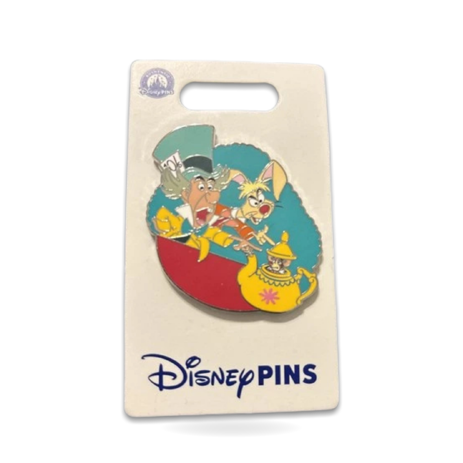 Alice In Wonderland March Hare Dormouse Trading Pin