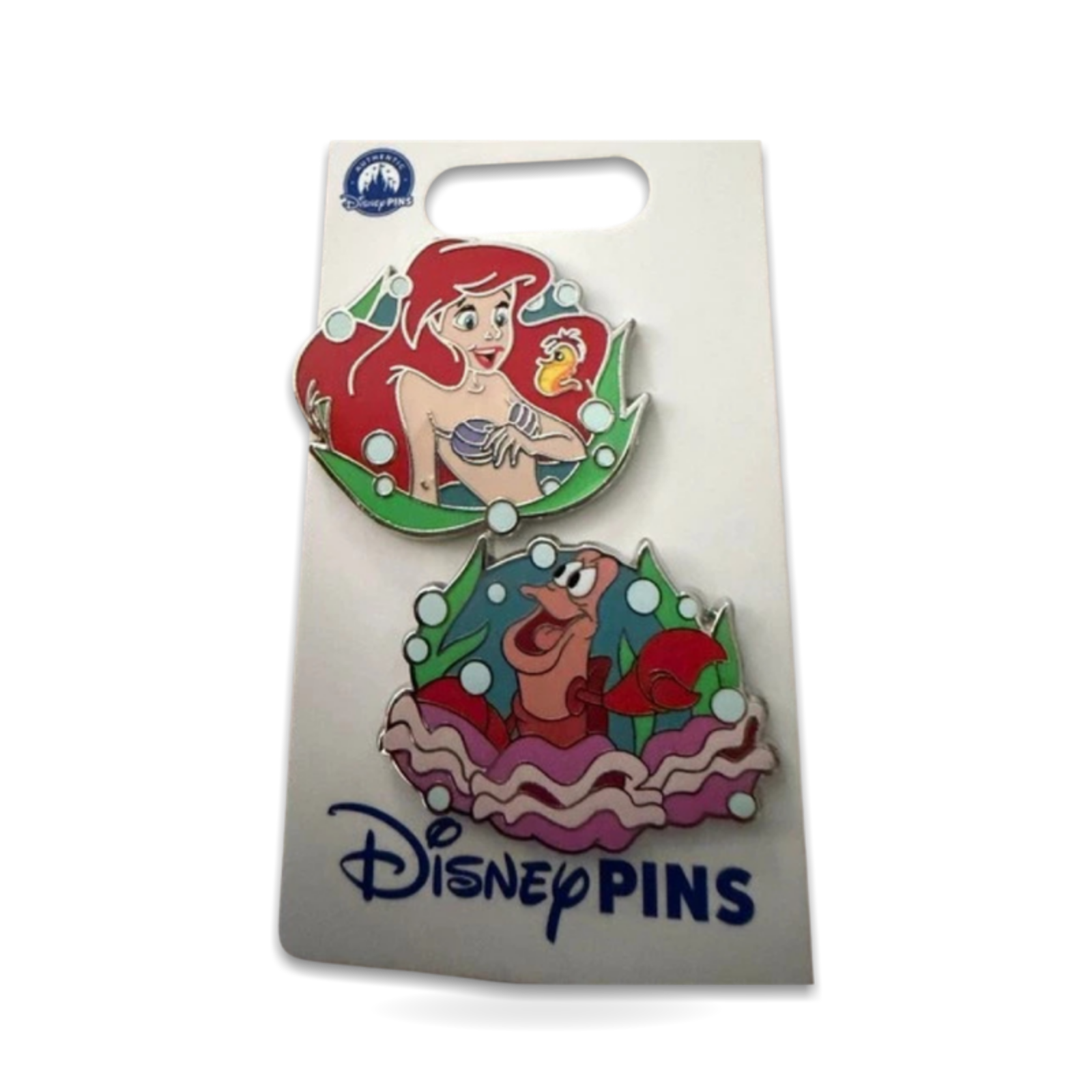 The Little Mermaid Ariel Sebastian Set Trading Pin