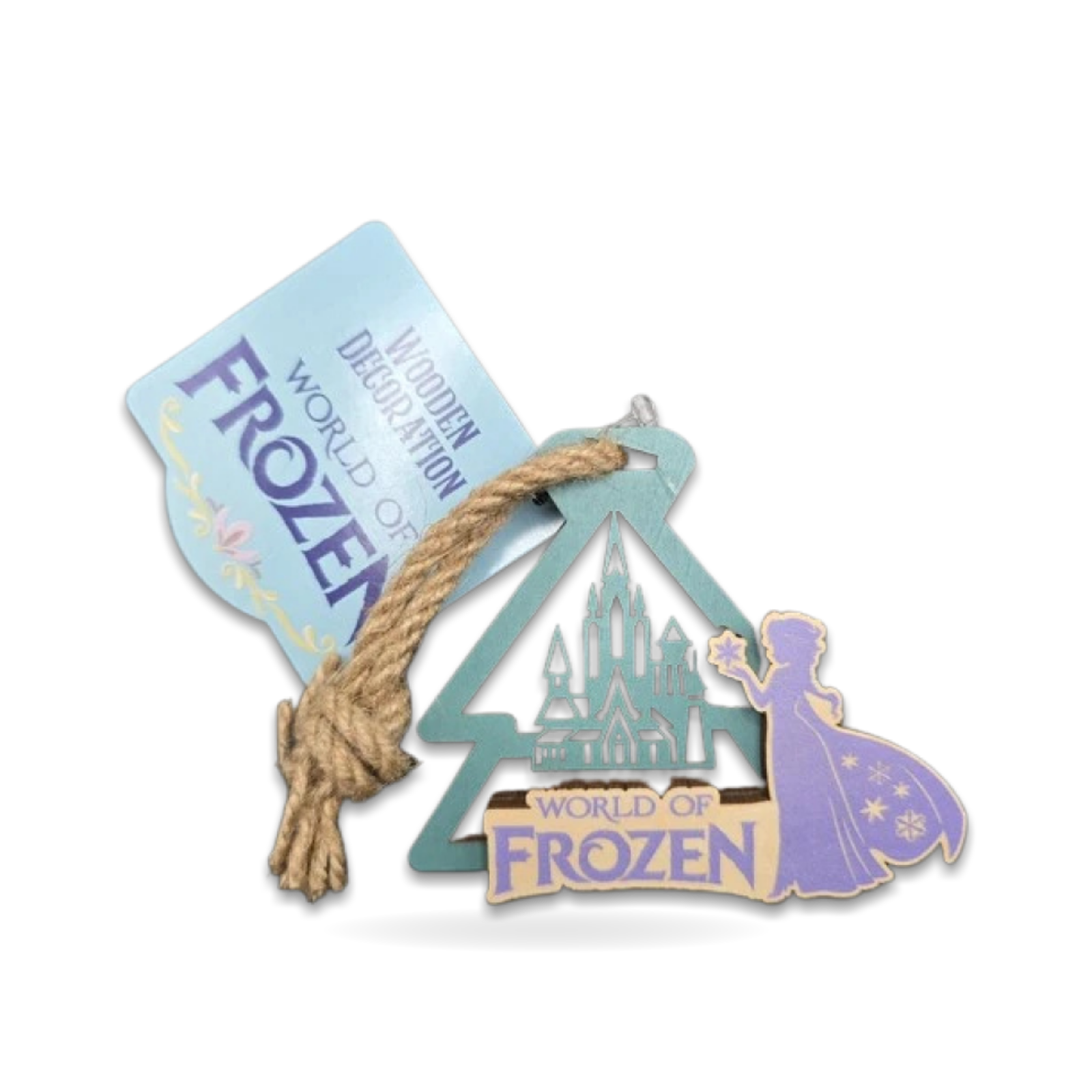 World of Frozen Wooden Hong Kong Seasonal Ornament