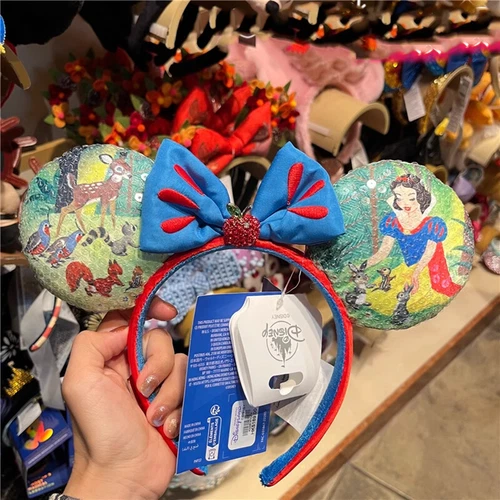 100 Years Decades Snow White Minnie Ear Headwear