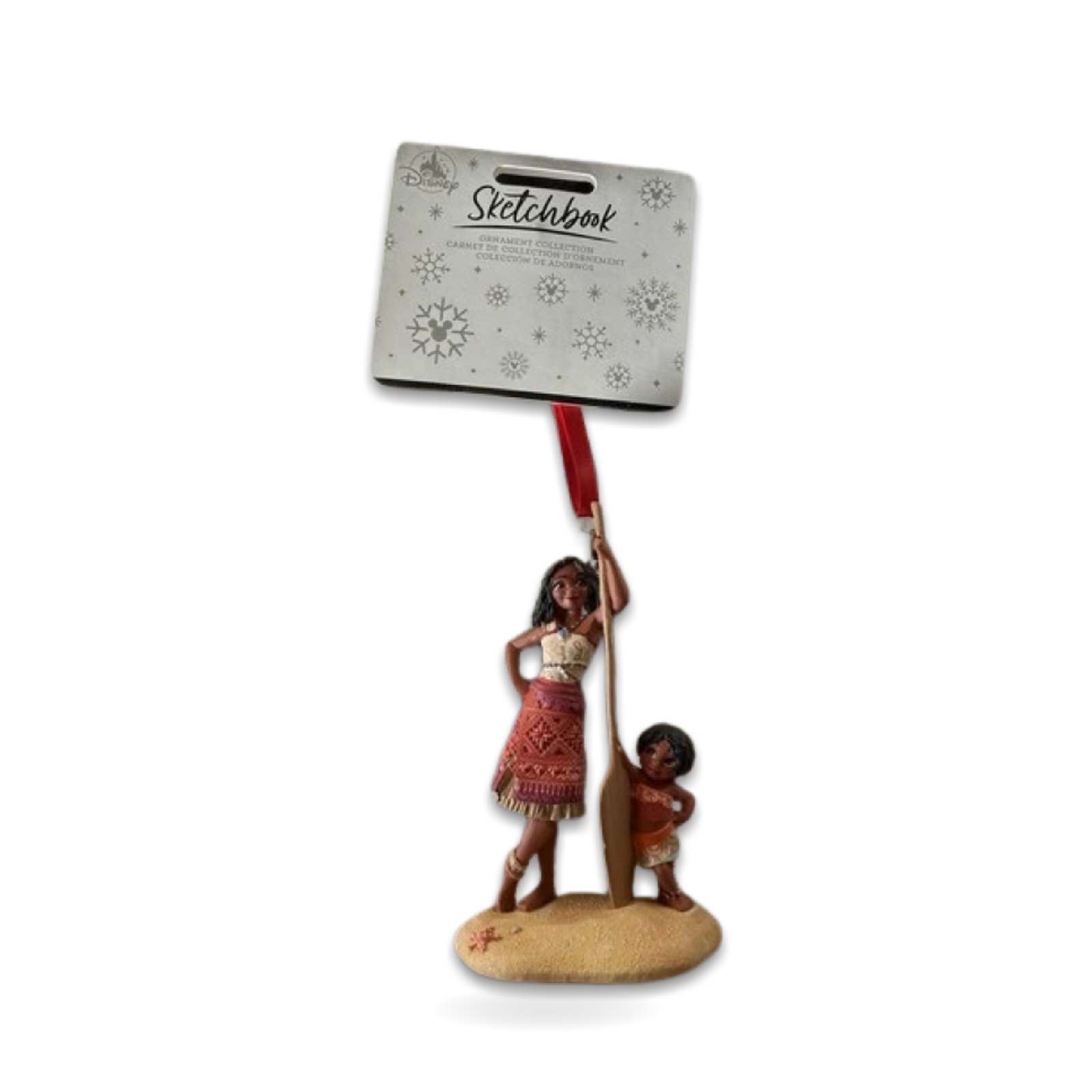 Moana Simea Sketchbook Christmas Seasonal Ornament