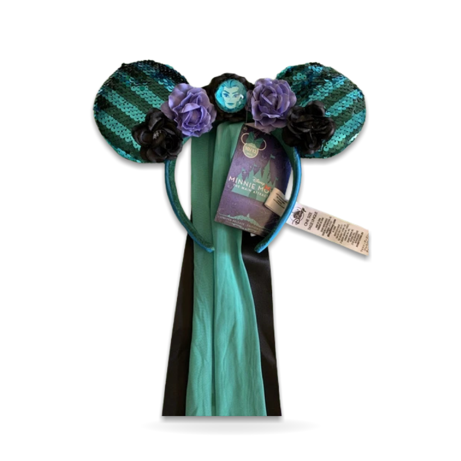 Minnie Mouse 10/12 Haunted Mansion Attraction Ears Limited Release