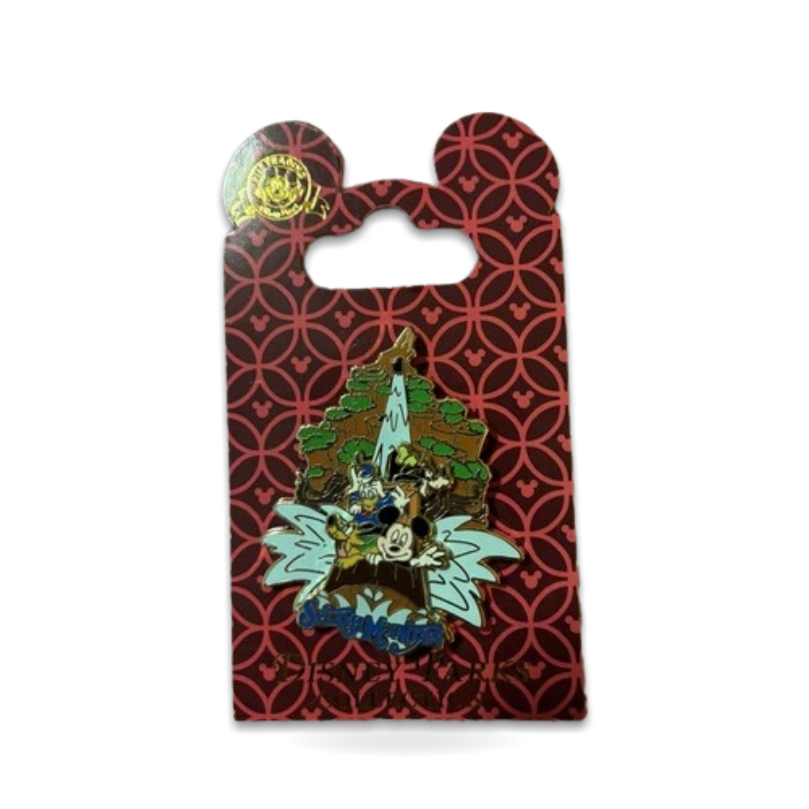 Splash Mountain Mickey and friends slider pin
