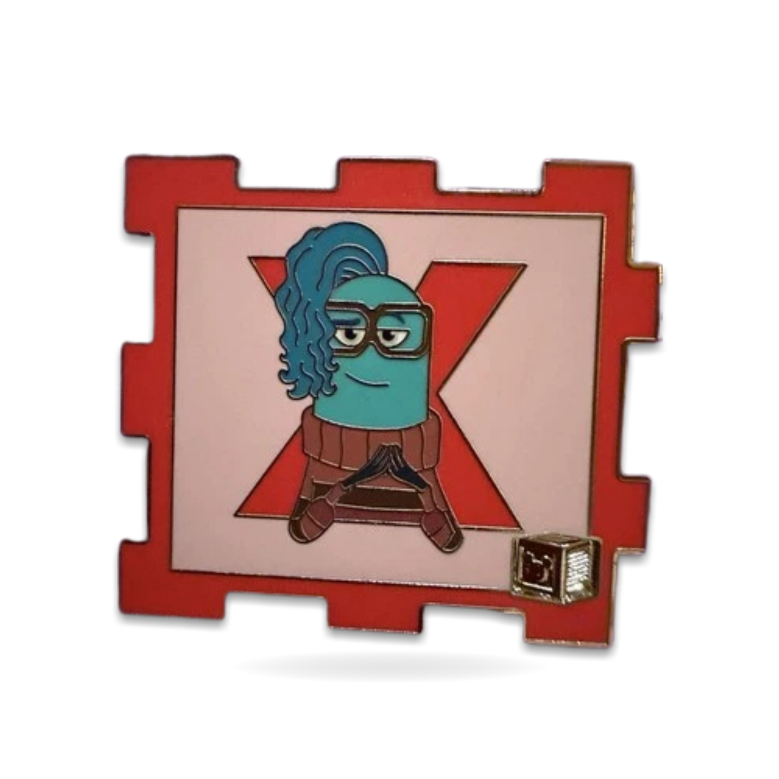 Event Alphabet Block for Xeni Pin Trading Pin