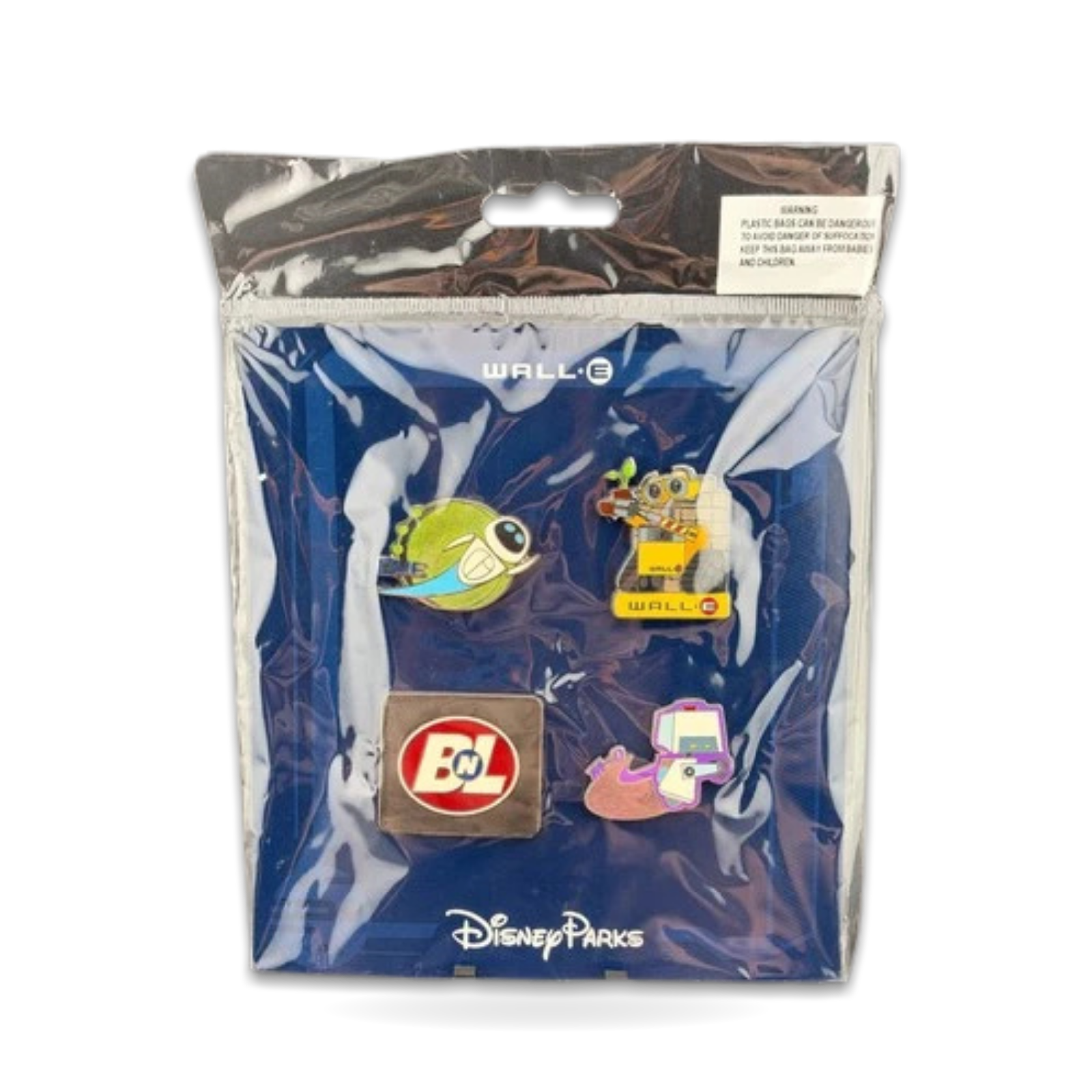 Pixar Wall-e Booster Eve M-o BnL Trading Pin