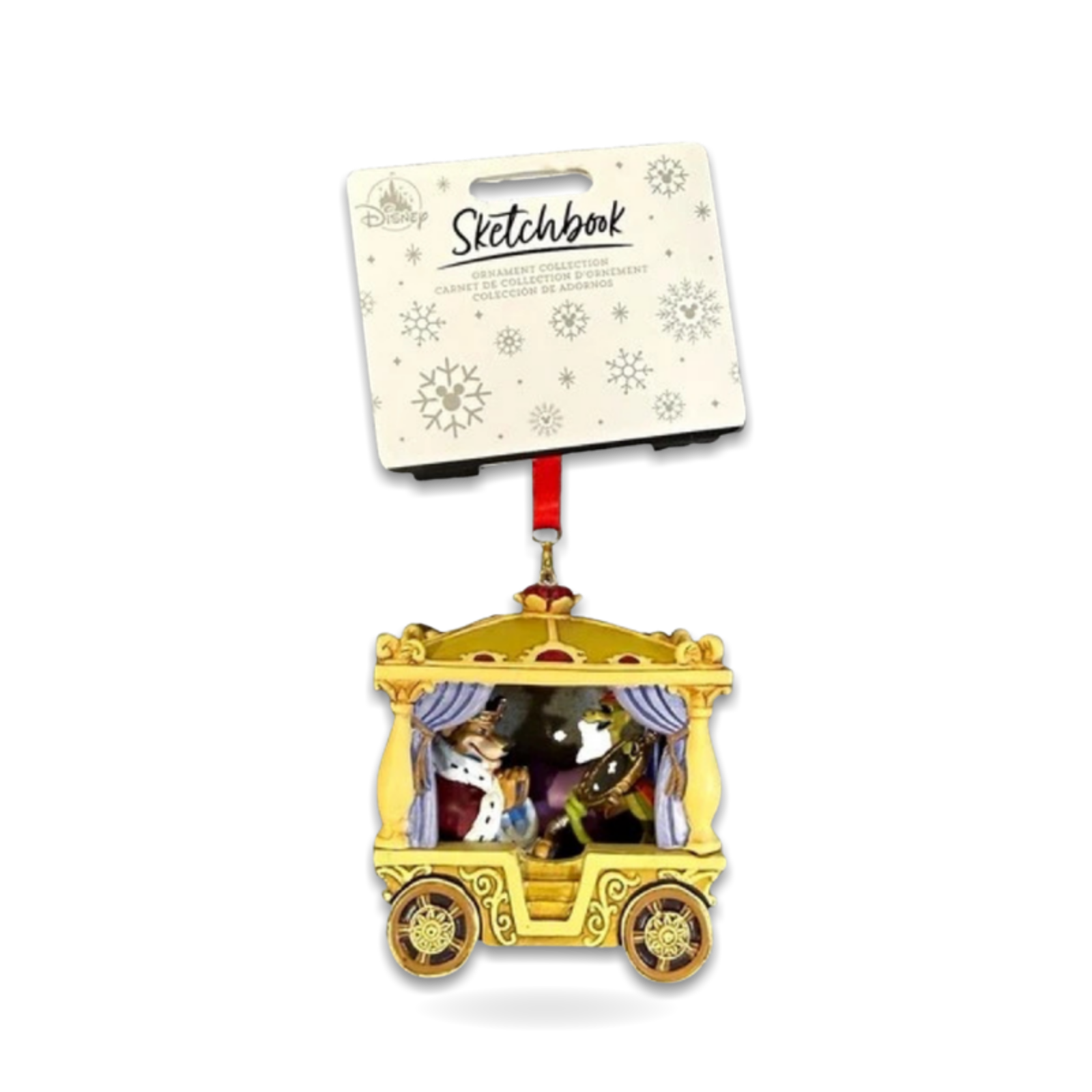 Sketchbook Robin Hood Prince John Sir Hiss Seasonal Ornament