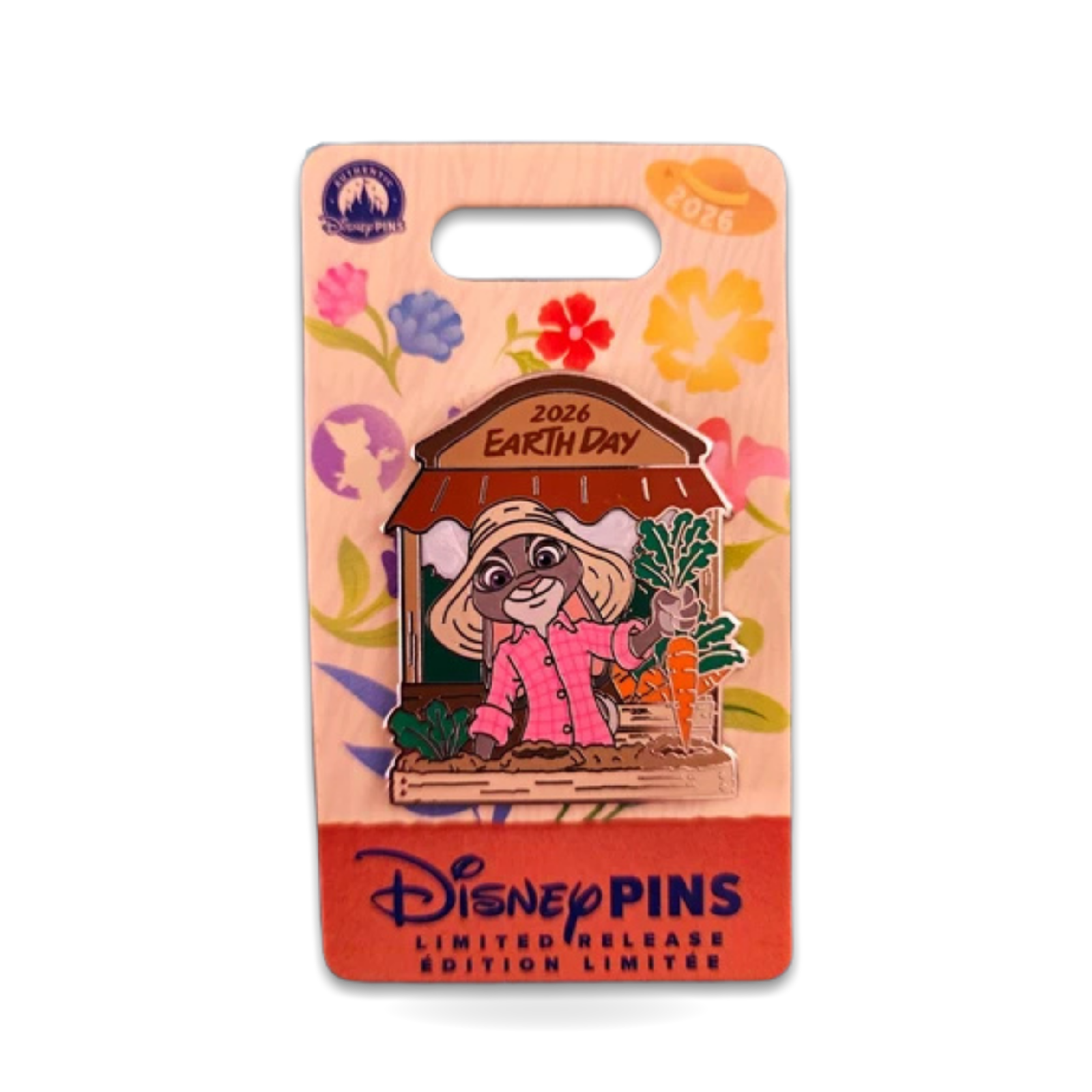 Earth Day Zootopia Limited Release Single Trading Pin