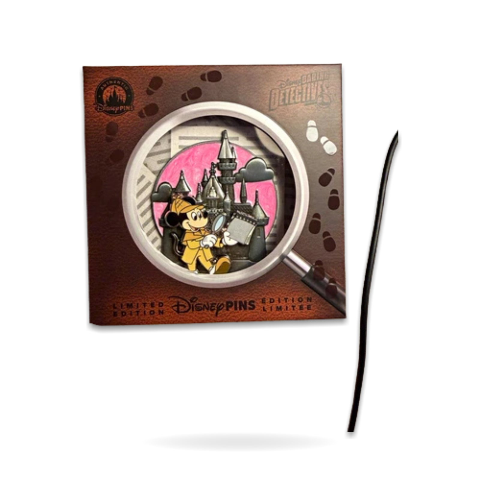 Mickey Mouse Limited Edition Detectives Detective Trading Pin