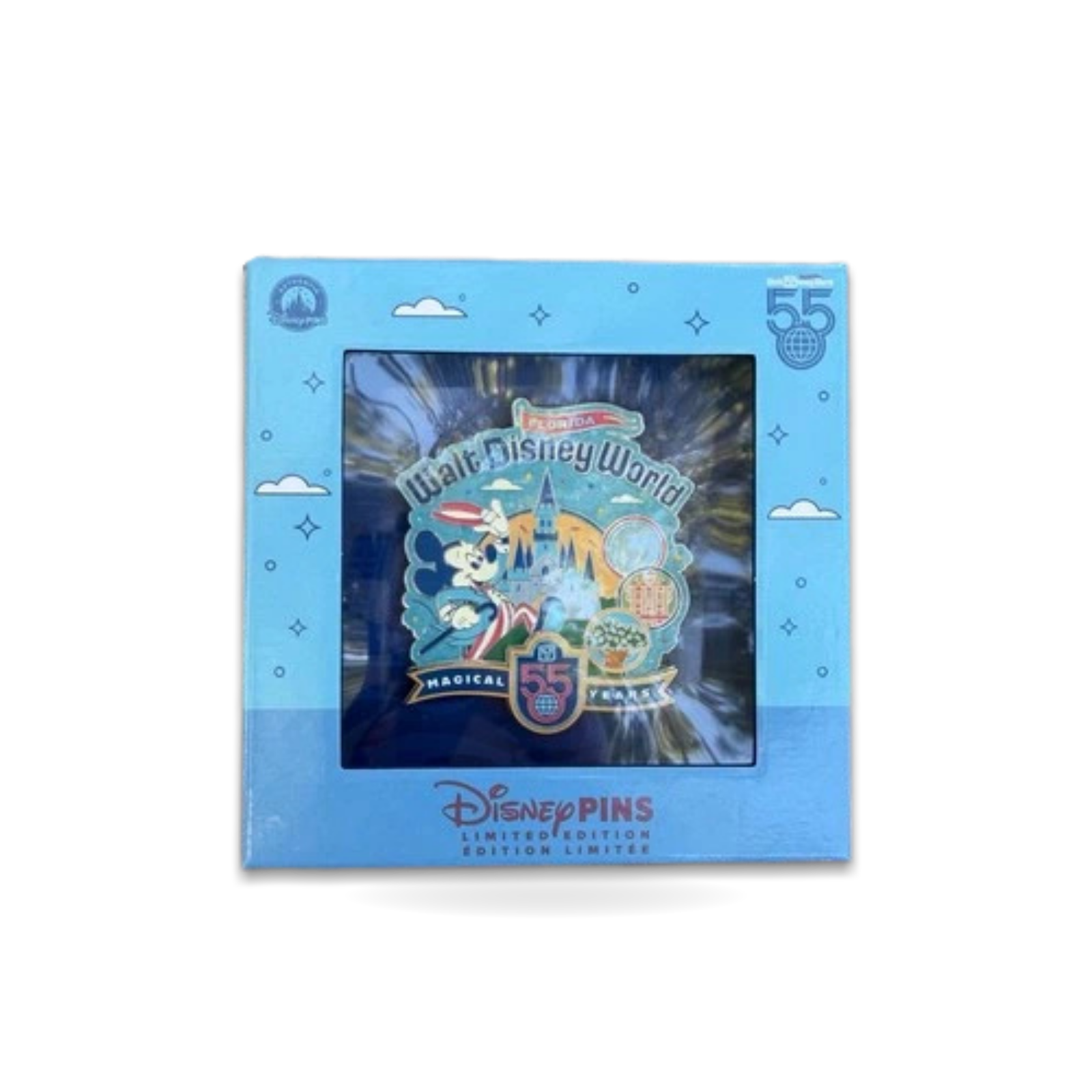 55th Anniversary Mickey jumbo pin