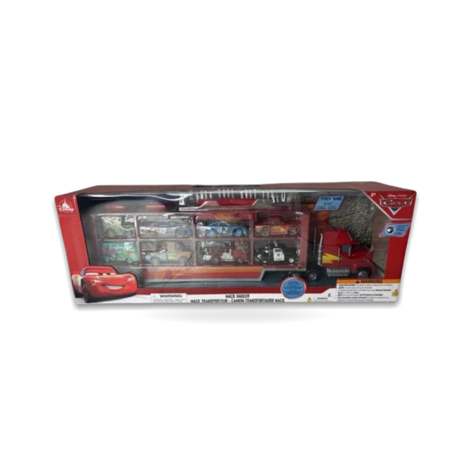 Pixar Cars Mack Hauler Truck Vehicle Playset Lights Sounds