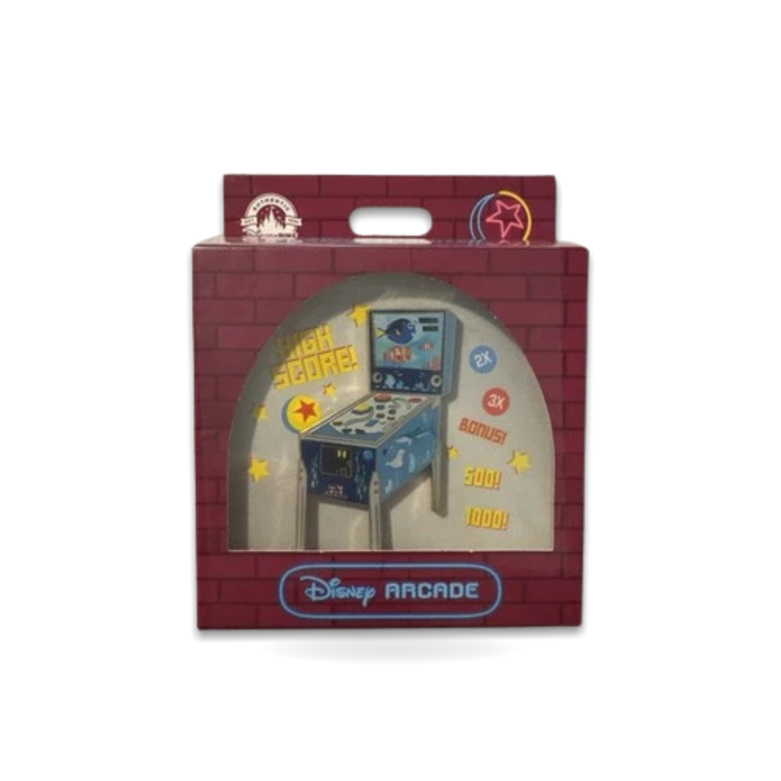 Arcade Monsters Inc Jumbo Pixar Pin Trading Pin