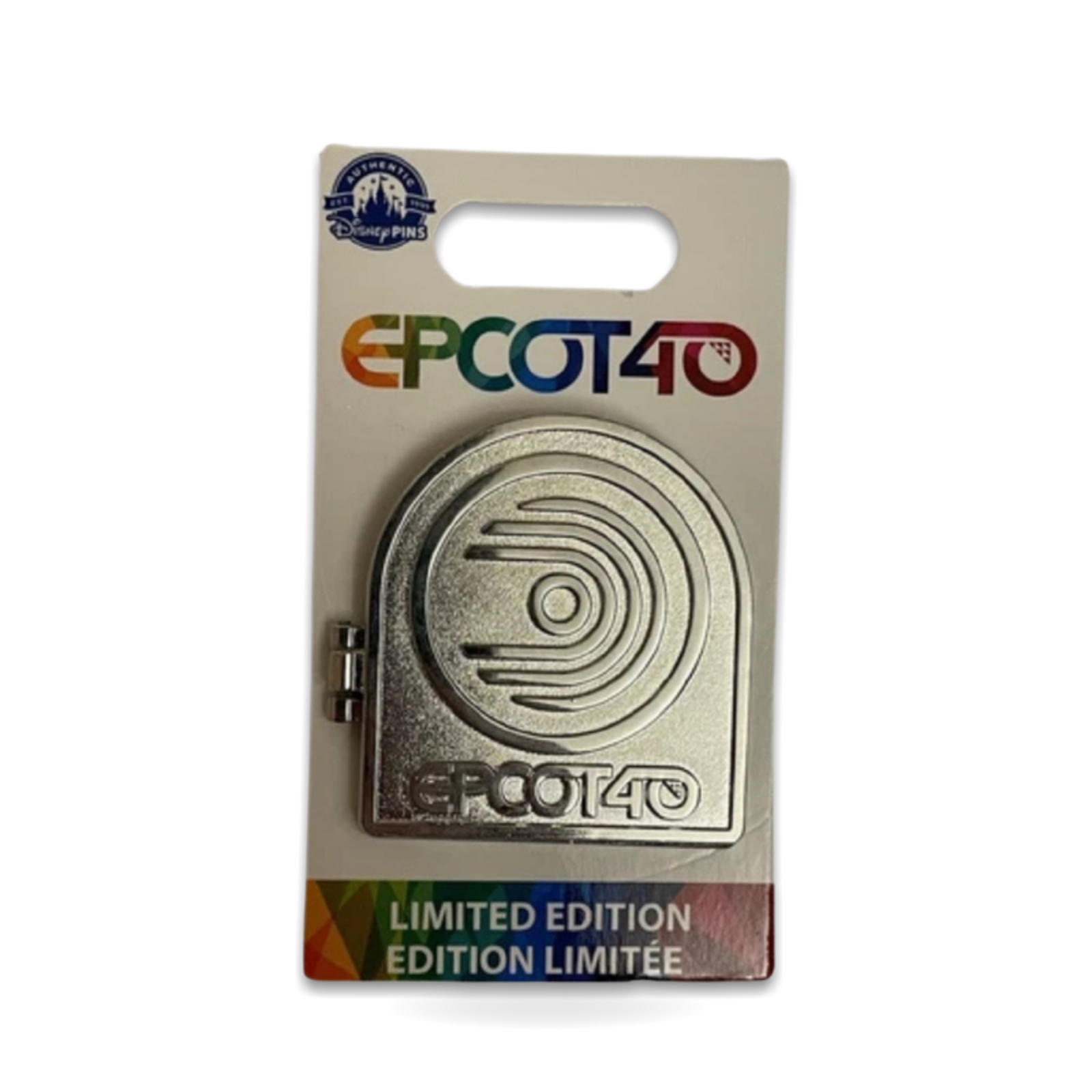 EPCOT 40th Anniversary World of Motion Pavilion Trading Pin