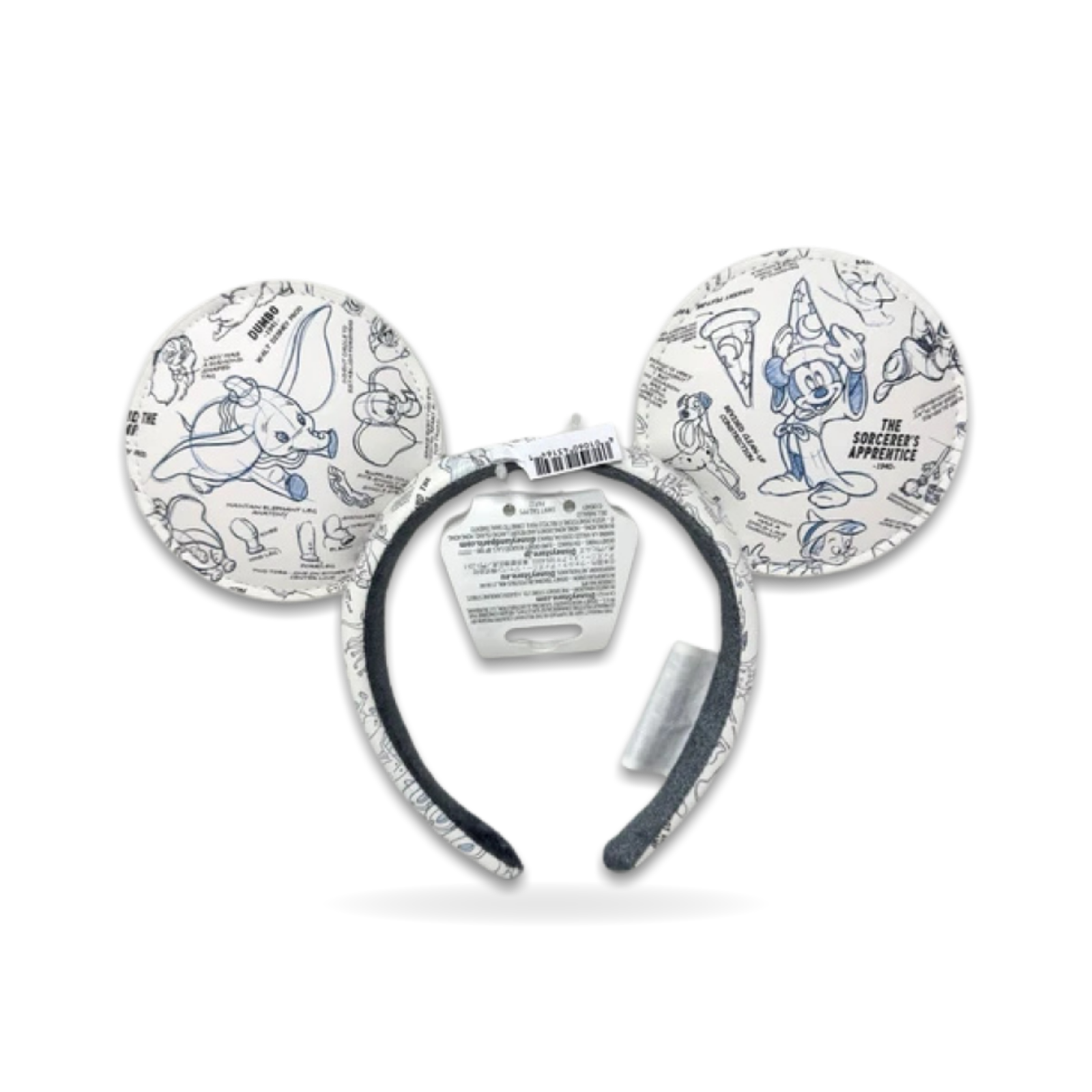 Ink Paint Magic Animation Sorcerer Mickey Ear Headwear