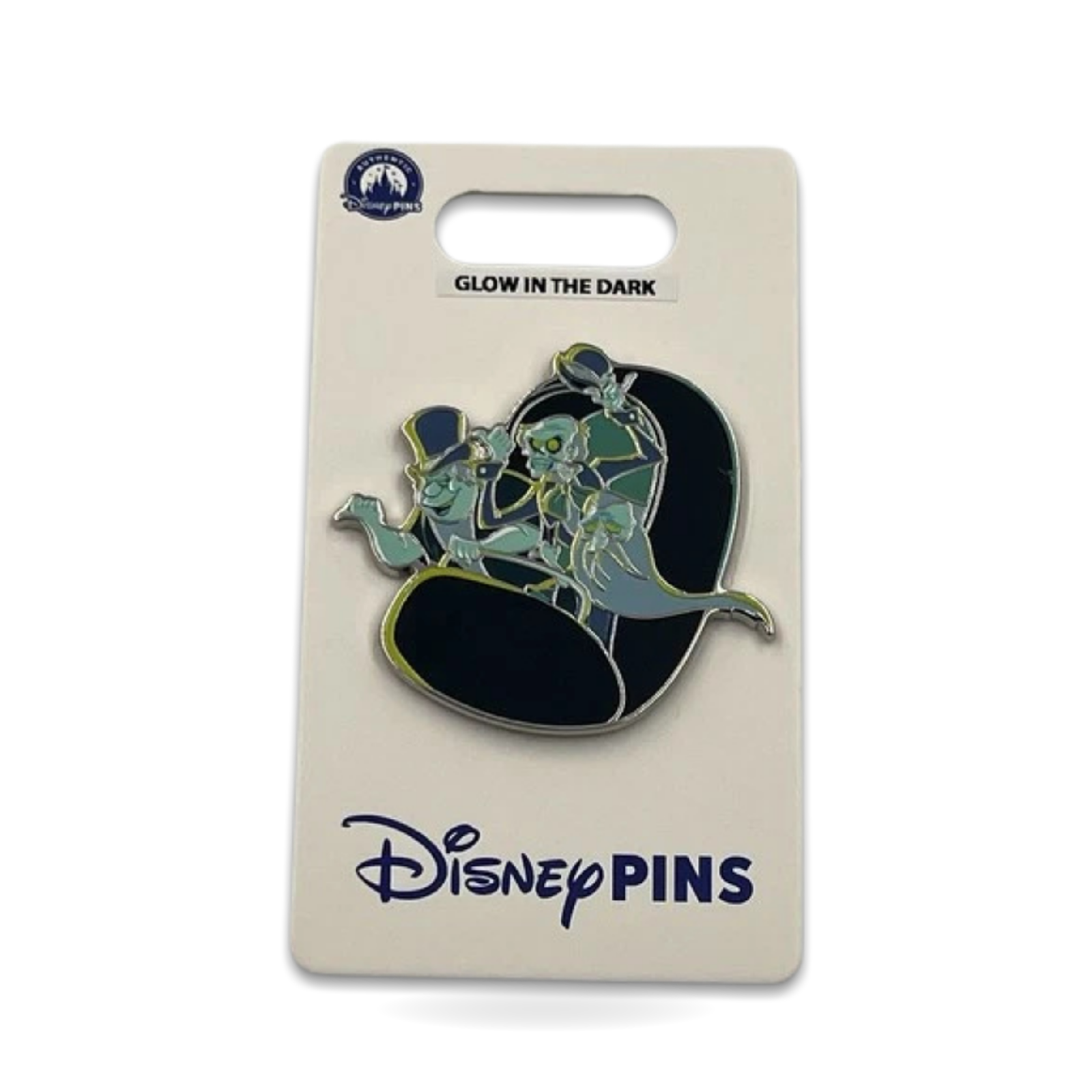 Haunted Mansion Hitchhiking In the Dark Trading Pin