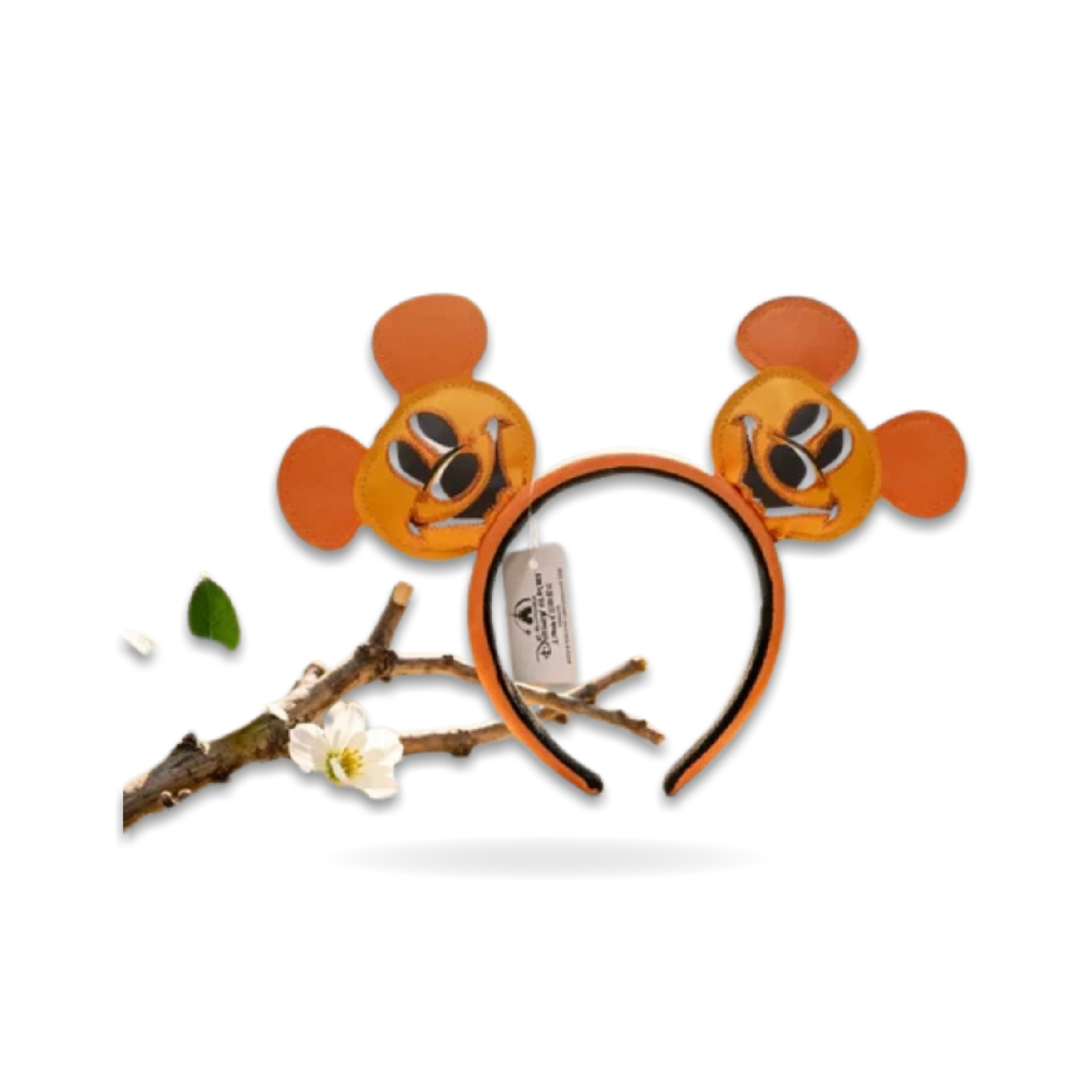 Halloween Jack-o’-Lantern Mickey Mouse Orange Minnie Ear Headwear