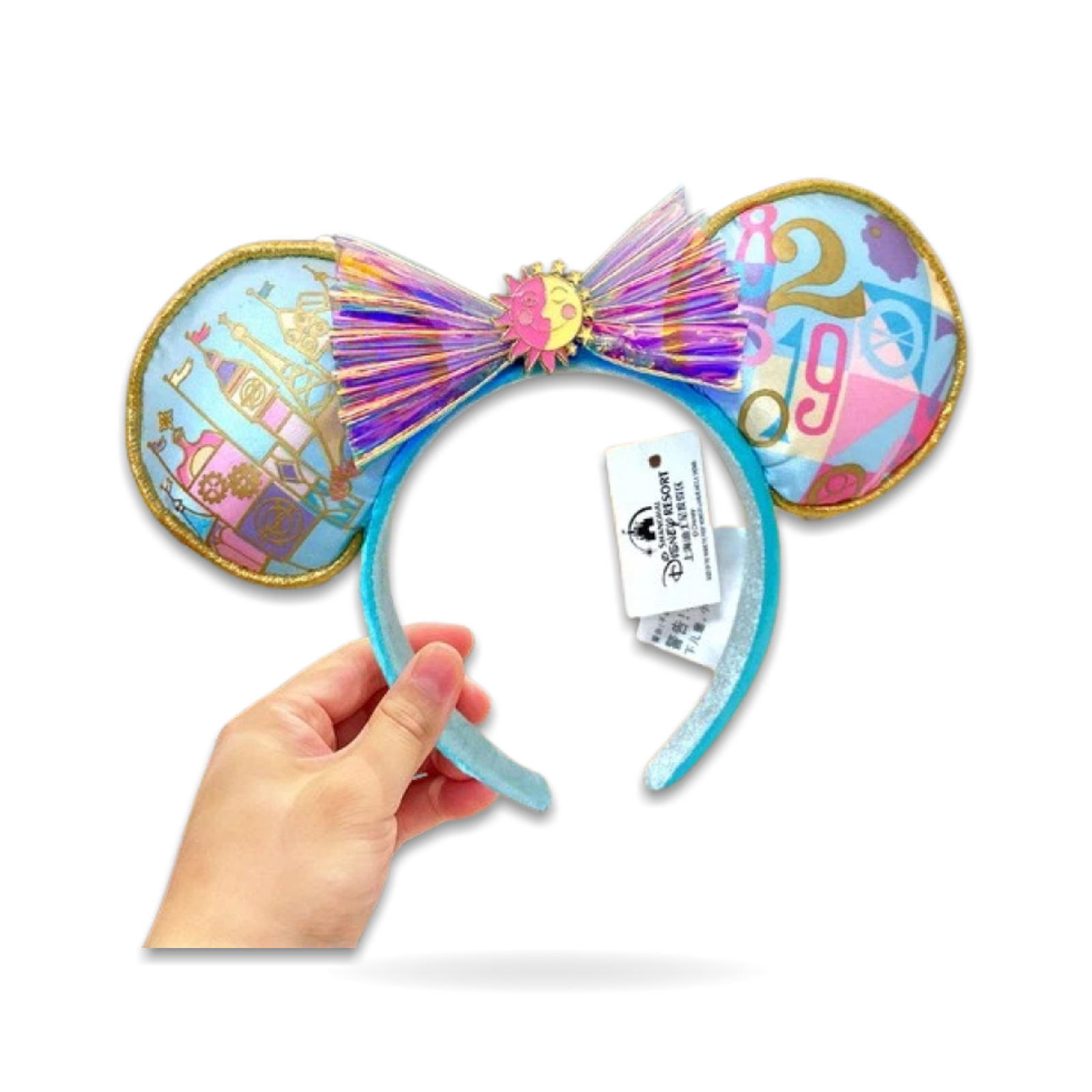 Minnie Mouse Ears It’s Small World Ear Headwear