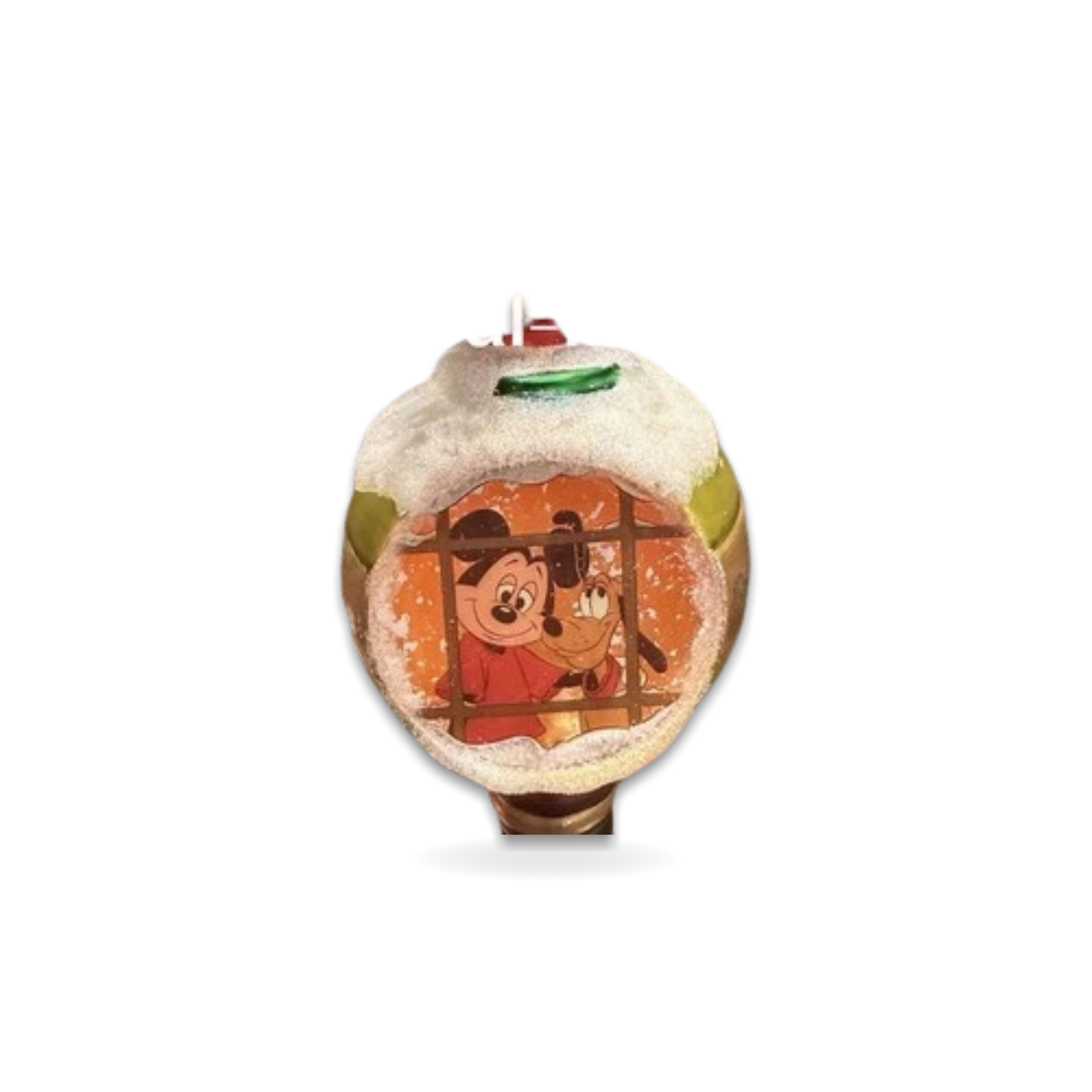 Mickey Mouse Pluto Christmas Seasonal Ornament